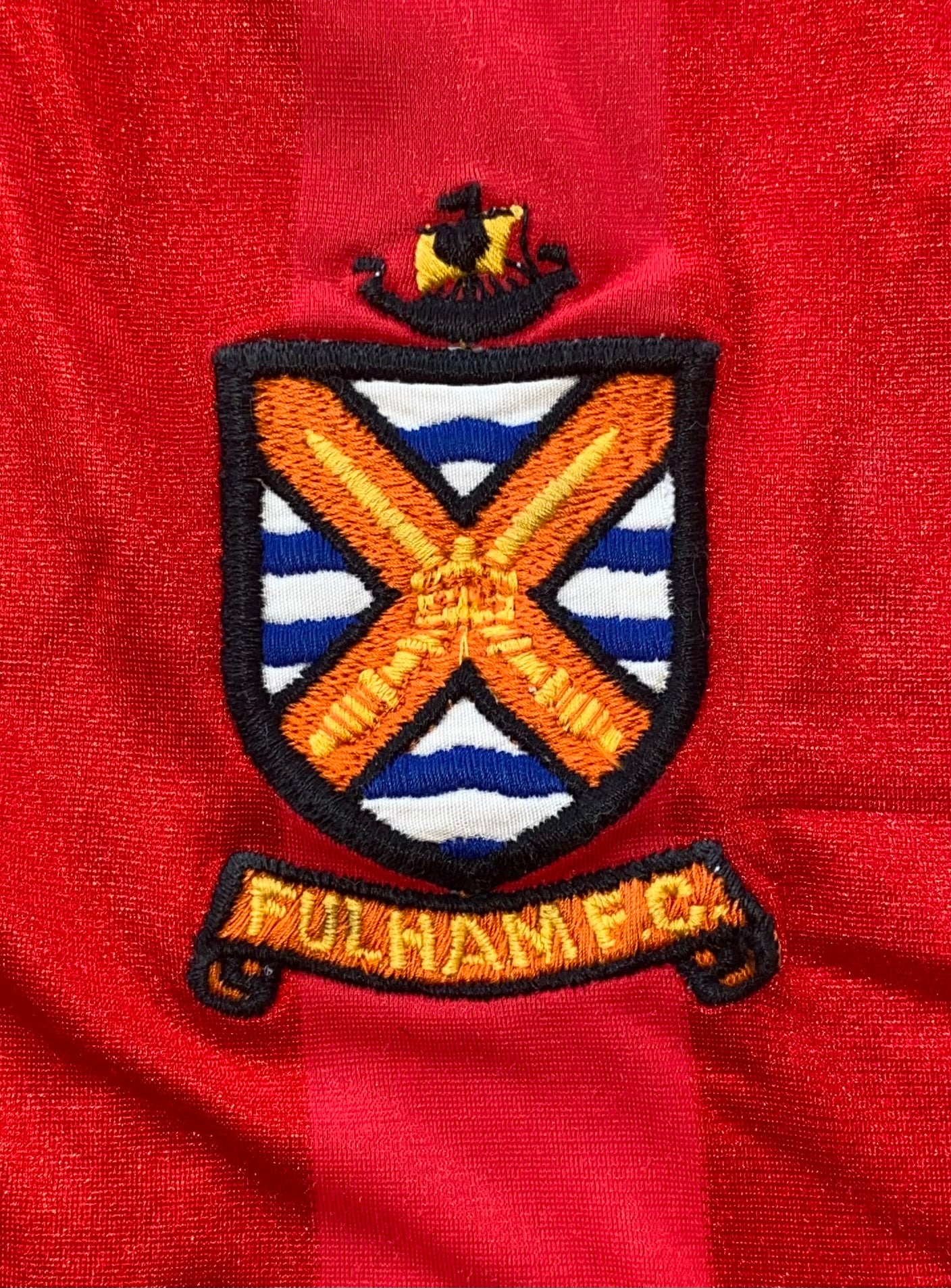 1984/85 FULHAM UMBRO MATCH WORN AWAY SHIRT #8