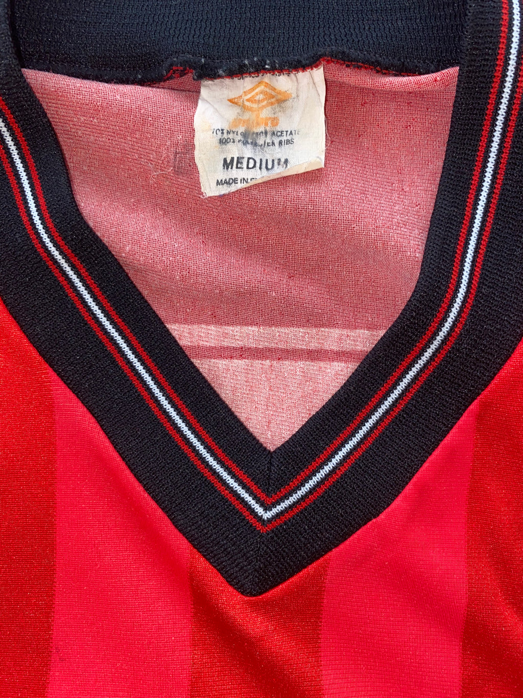 1984/85 FULHAM UMBRO MATCH WORN AWAY SHIRT #8