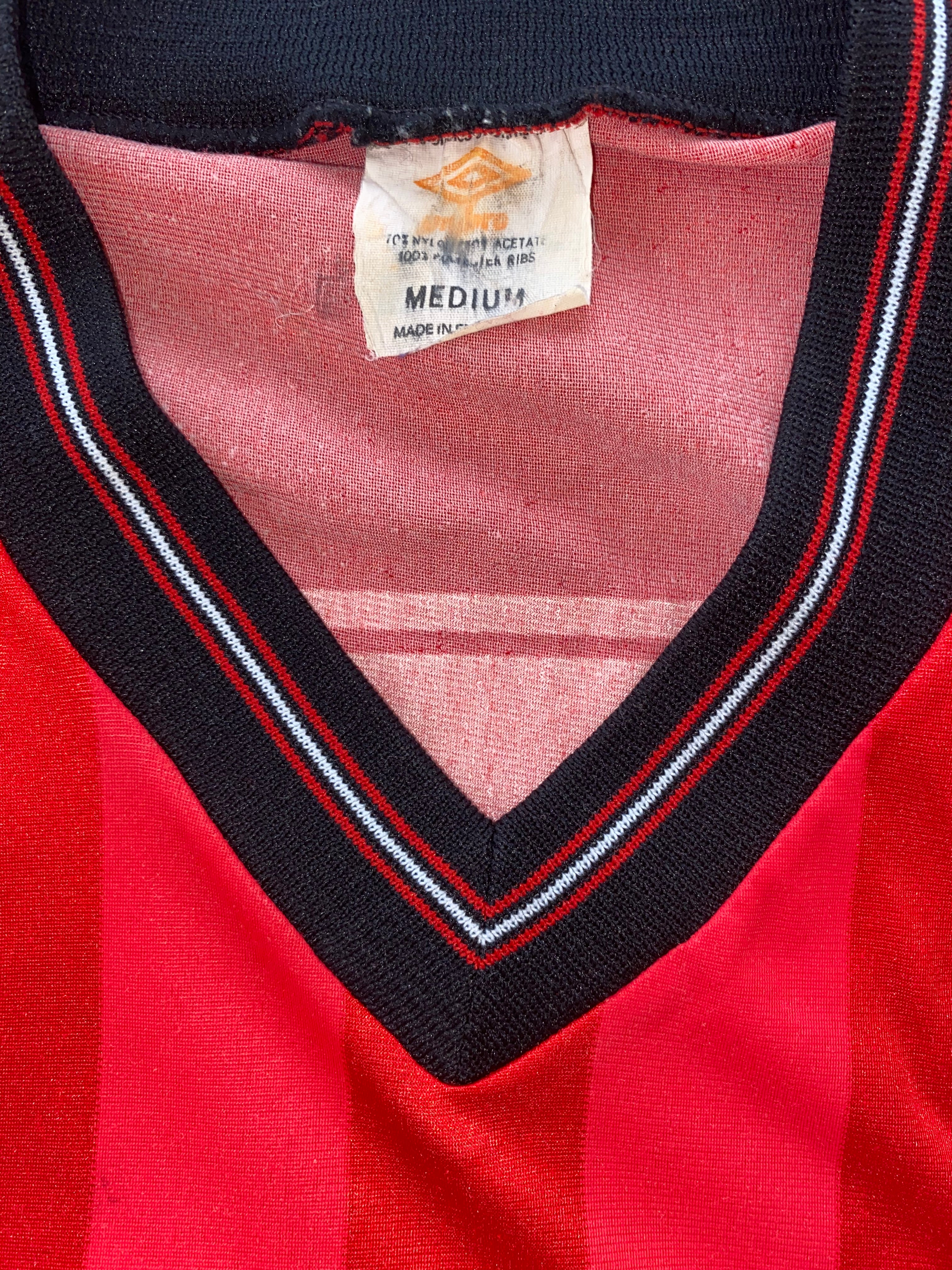 1984/85 FULHAM UMBRO MATCH WORN AWAY SHIRT #8