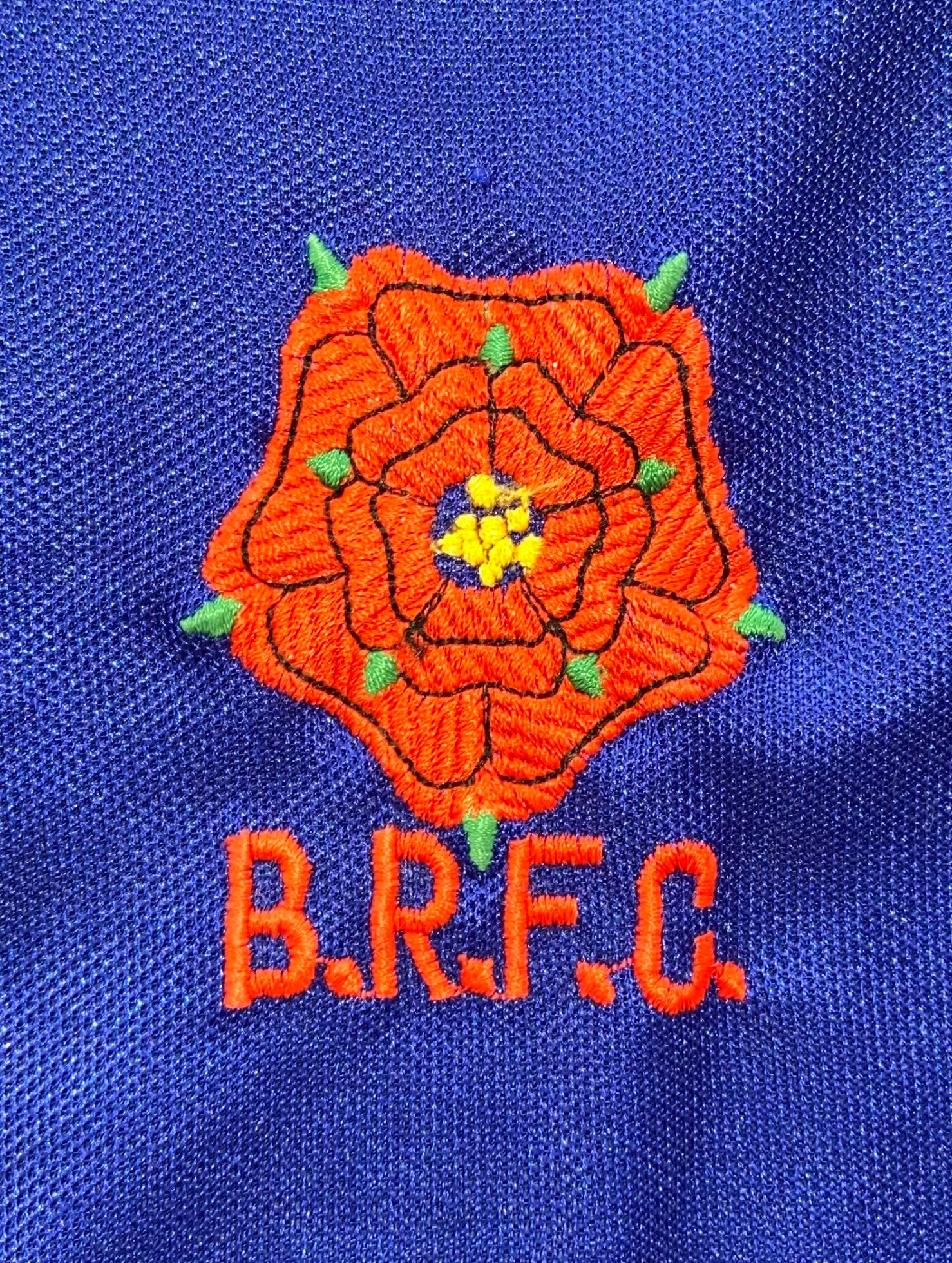 1981/82 BLACKBURN ROVERS MATCH WORN HOME SHIRT (BRANAGAN #2)