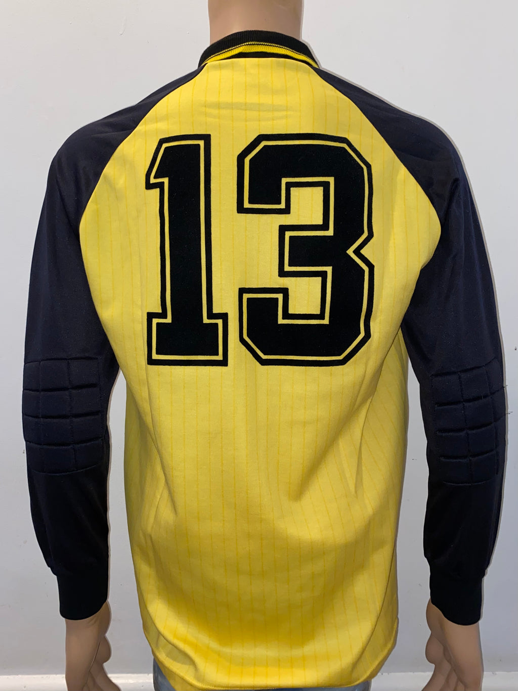 1985 ENGLAND MATCH WORN U-18 YOUTH GOALKEEPERS SHIRT (MILLER #13)