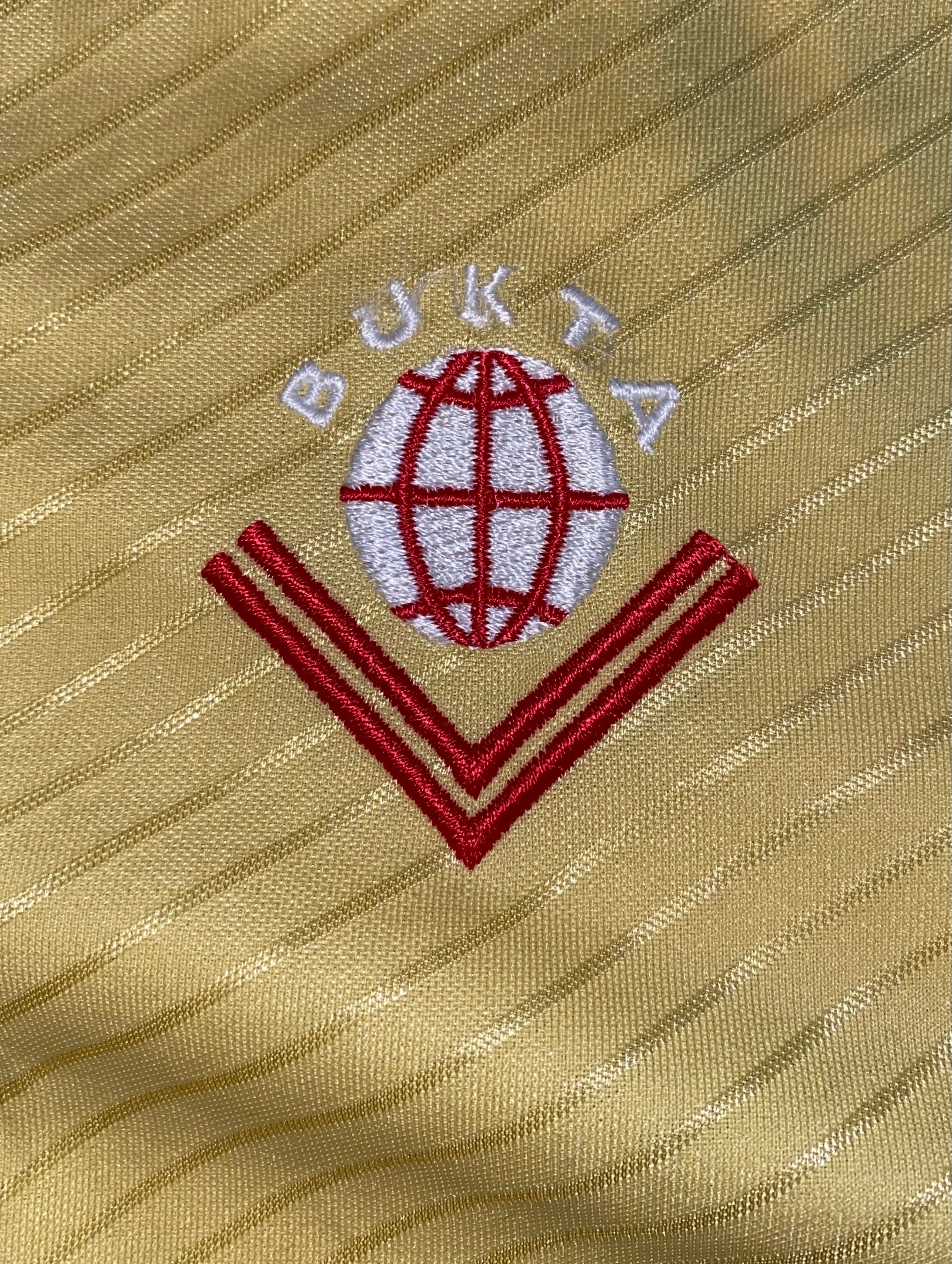 1988/89 BRISTOL CITY MATCH WORN AWAY SHIRT BUKTA #12