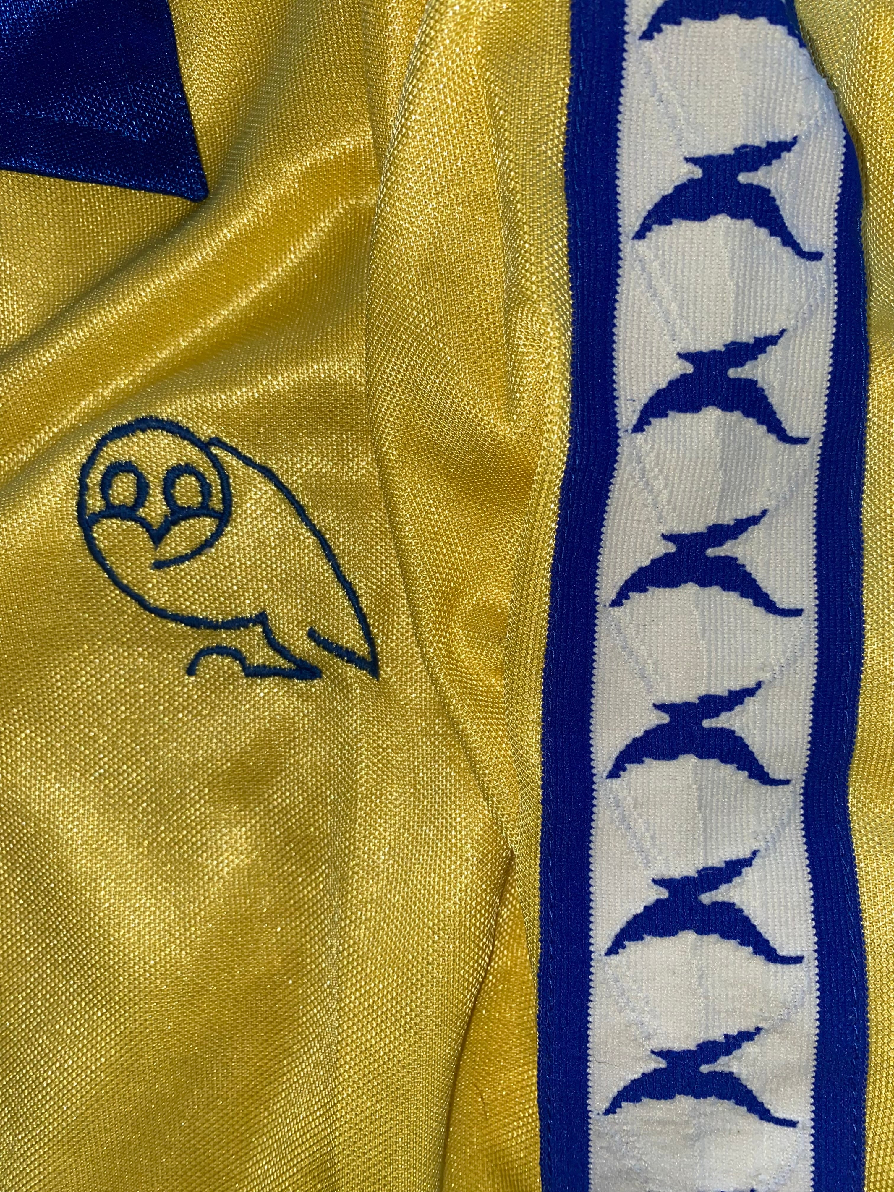 1977/78 SHEFFIELD WEDNESDAY BUKTA MATCH WORN AWAY SHIRT #7