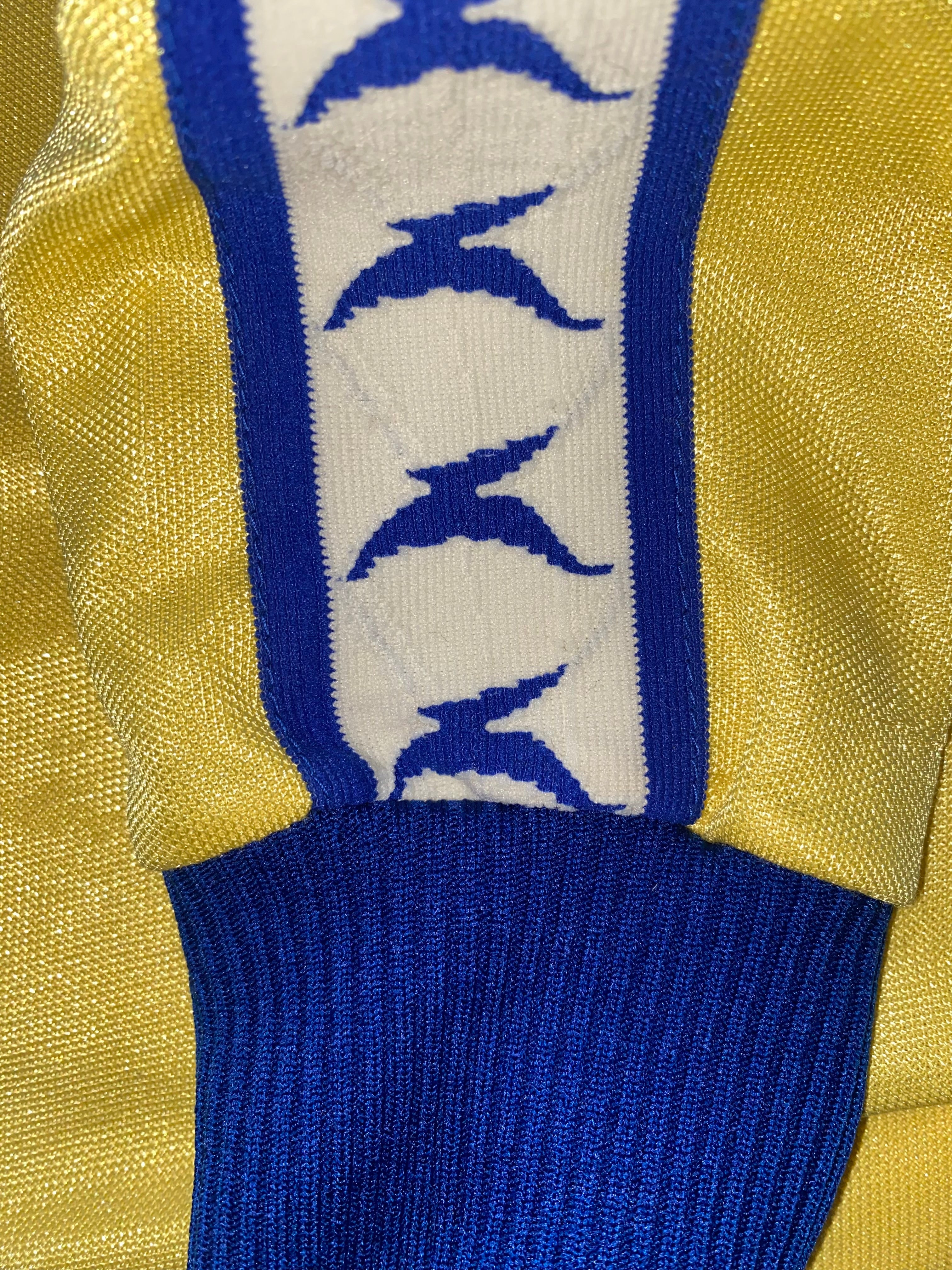 1977/78 SHEFFIELD WEDNESDAY BUKTA MATCH WORN AWAY SHIRT #7
