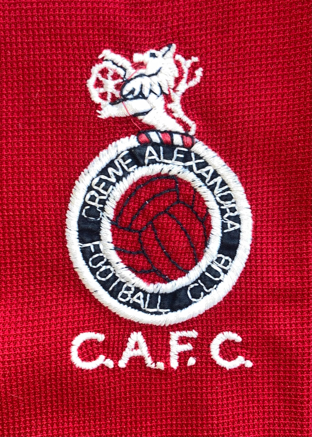 1977/78 CREWE ALEXANDRA MATCH WORN HOME SHIRT #11