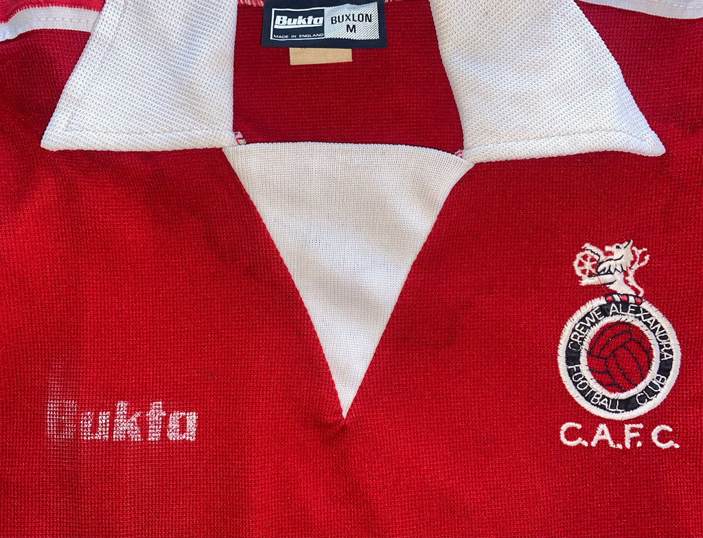 1977/78 CREWE ALEXANDRA MATCH WORN HOME SHIRT #11