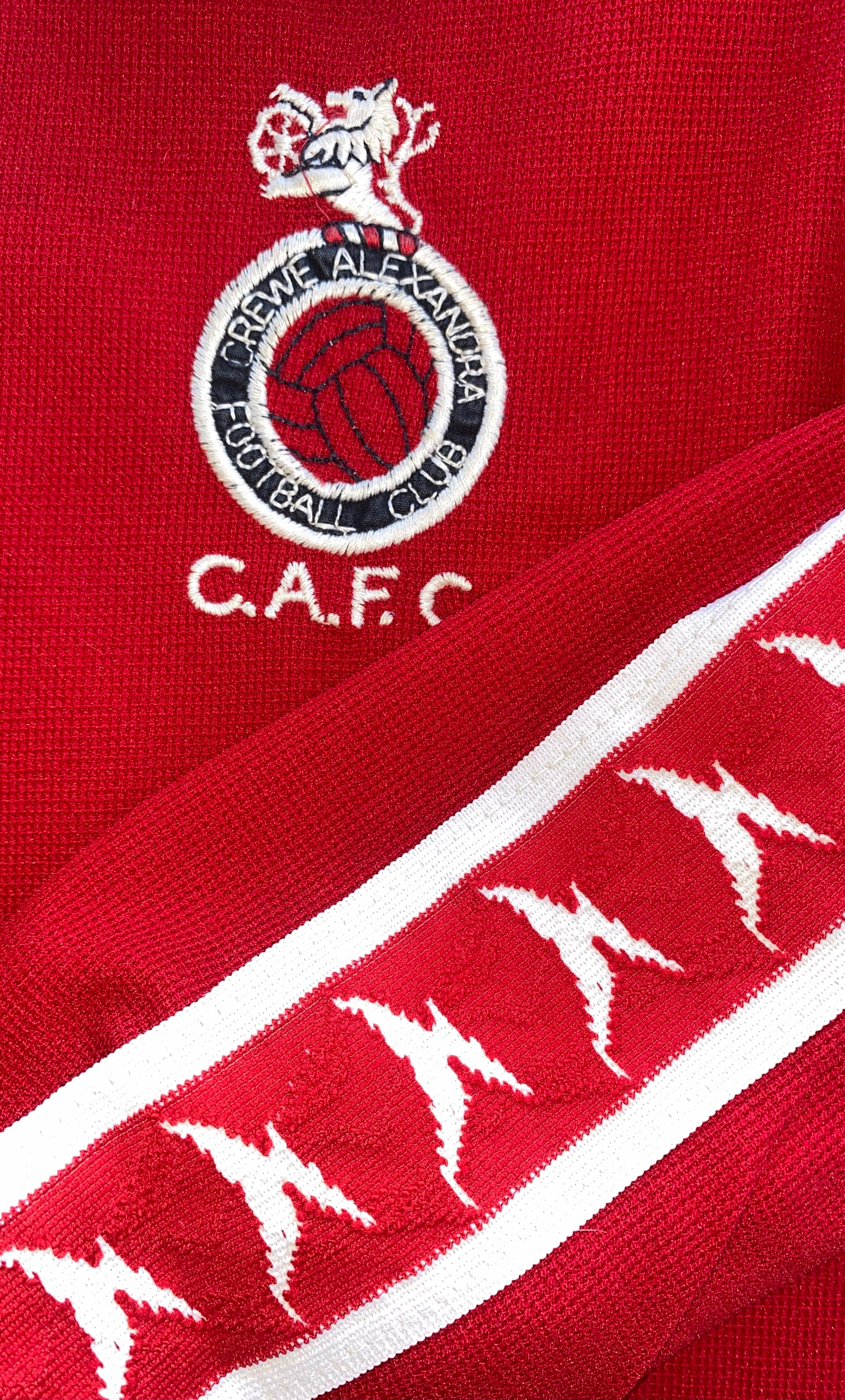 1977/78 CREWE ALEXANDRA MATCH WORN HOME SHIRT #11