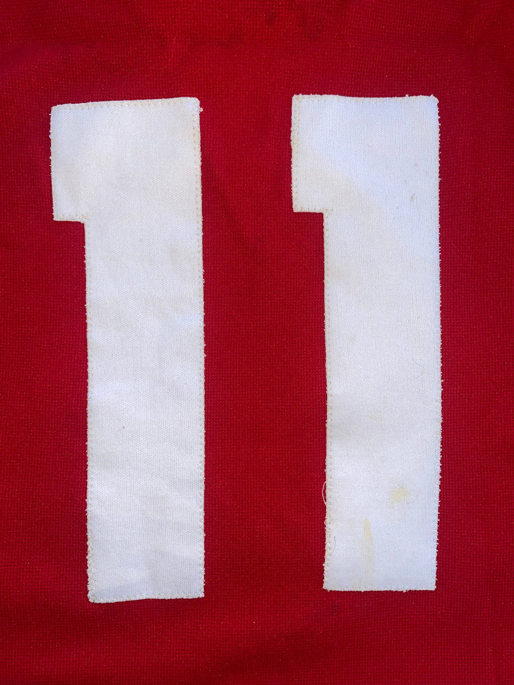 1977/78 CREWE ALEXANDRA MATCH WORN HOME SHIRT #11