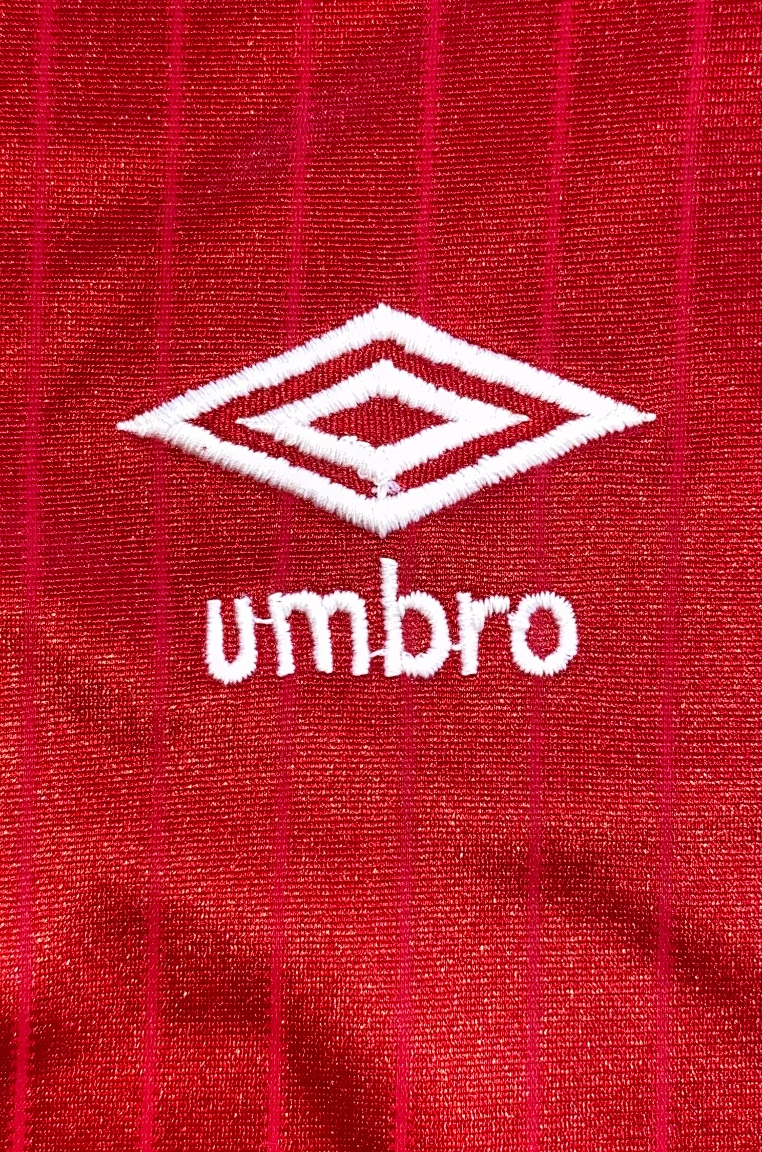 1984 MATCH WORN UMBRO ENGLAND YOUTH U18 AWAY SHIRT #8