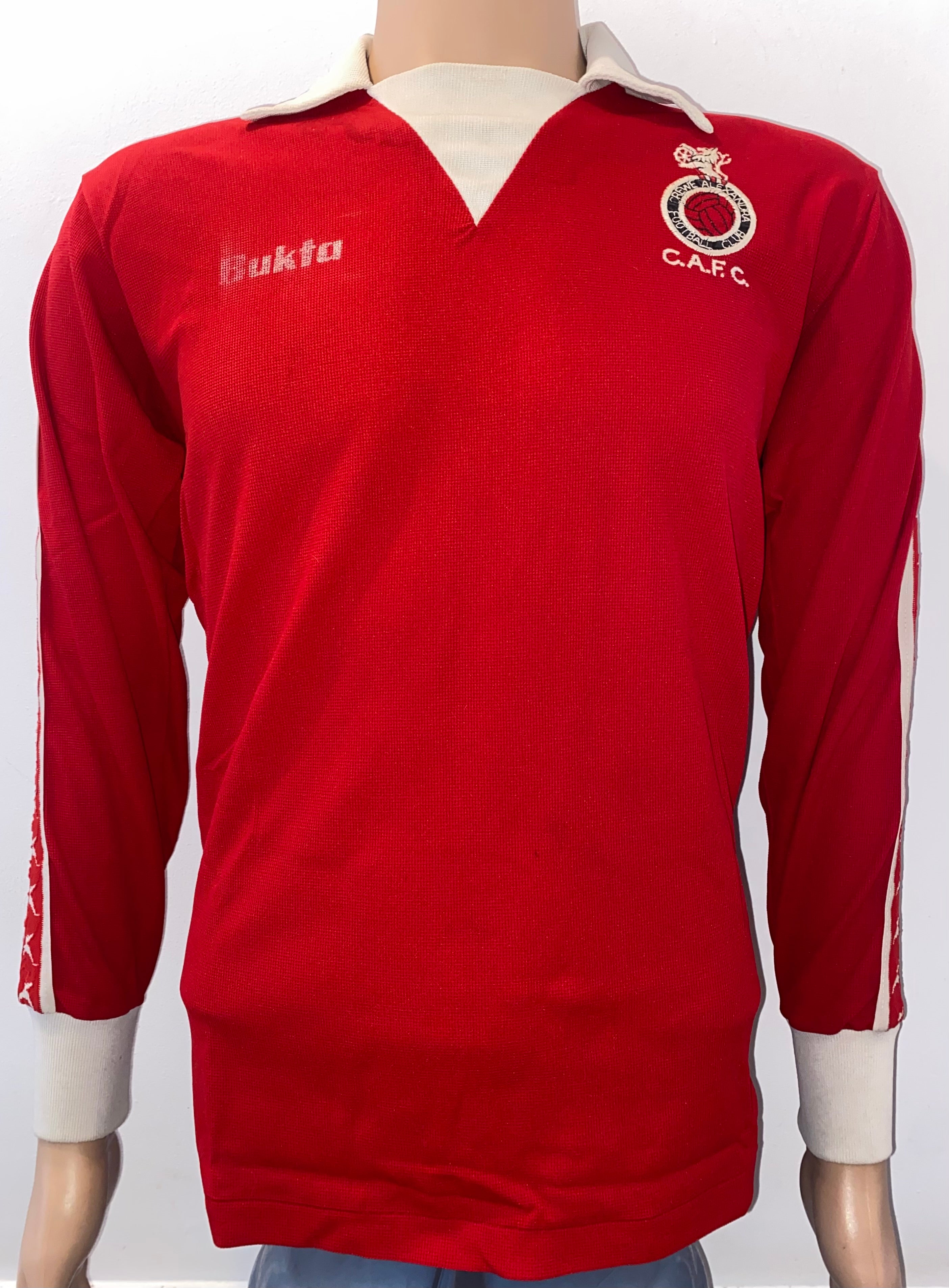 1977/78 CREWE ALEXANDRA MATCH WORN HOME SHIRT #11