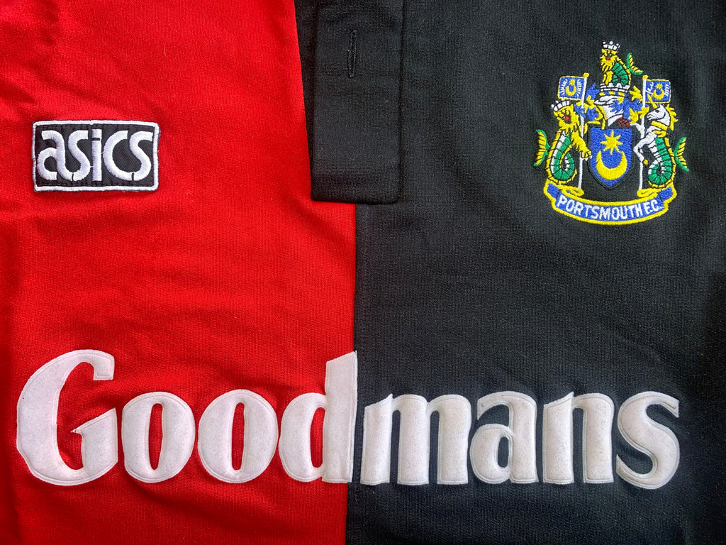1993/94 PORTSMOUTH ASICS MATCH WORN AWAY SHIRT #3