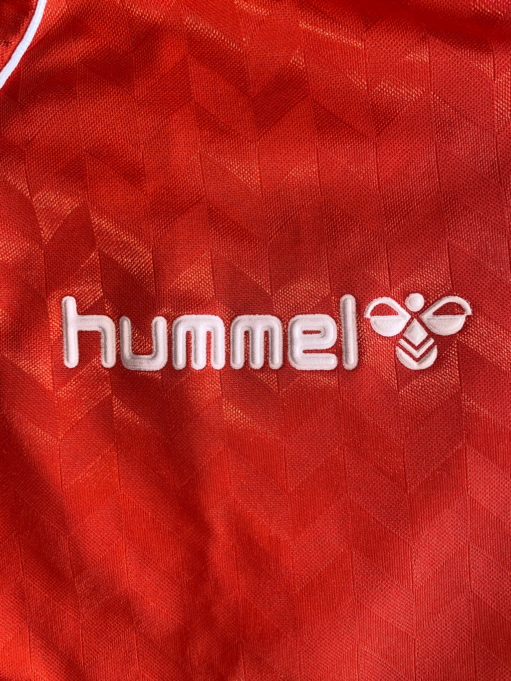 1989 WALES MATCH WORN HUMMEL HOME SHIRT #16
