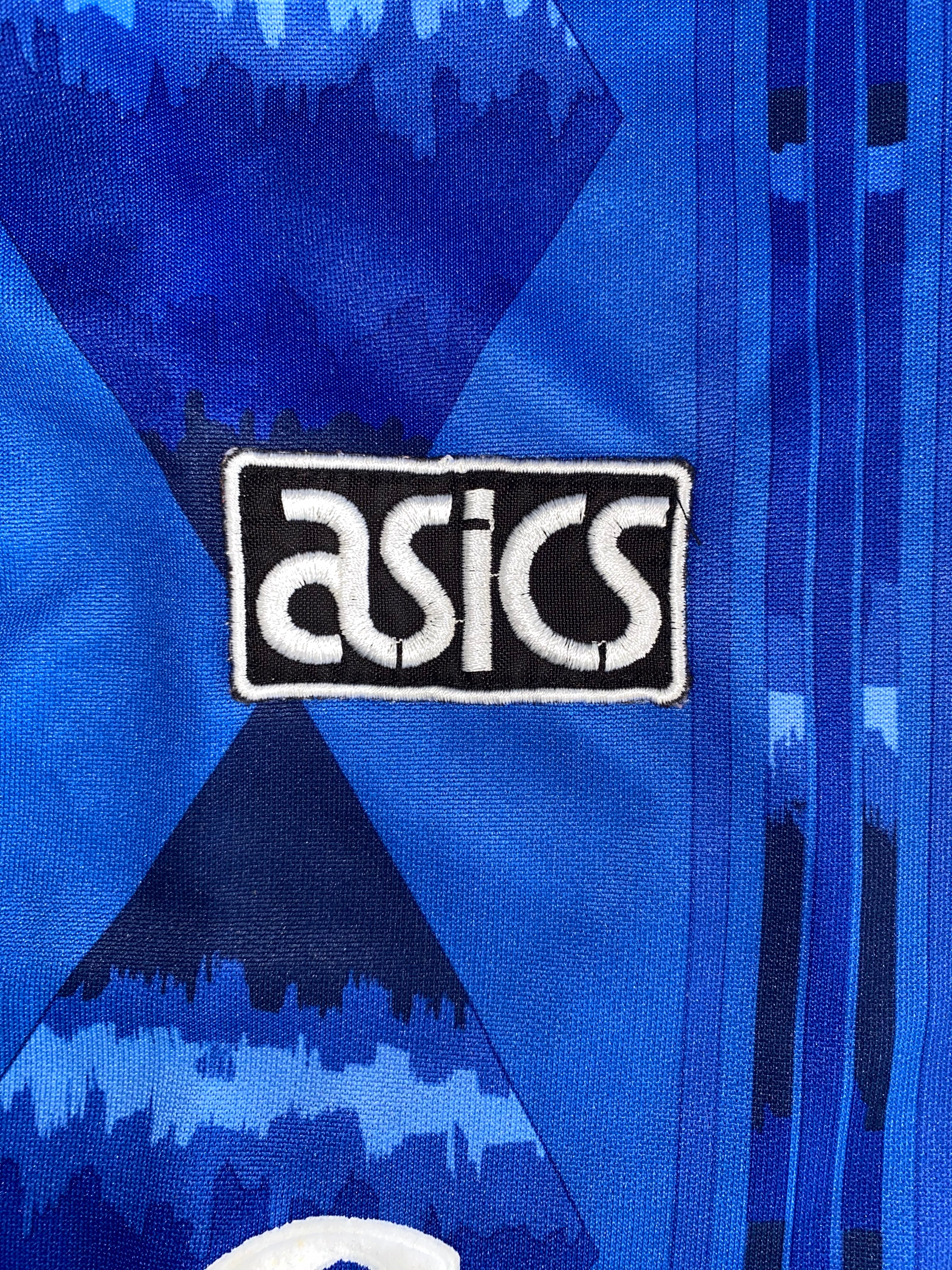 1994/95 PORTSMOUTH ASICS MATCH WORN HOME SHIRT (PAUL WOOD #6)