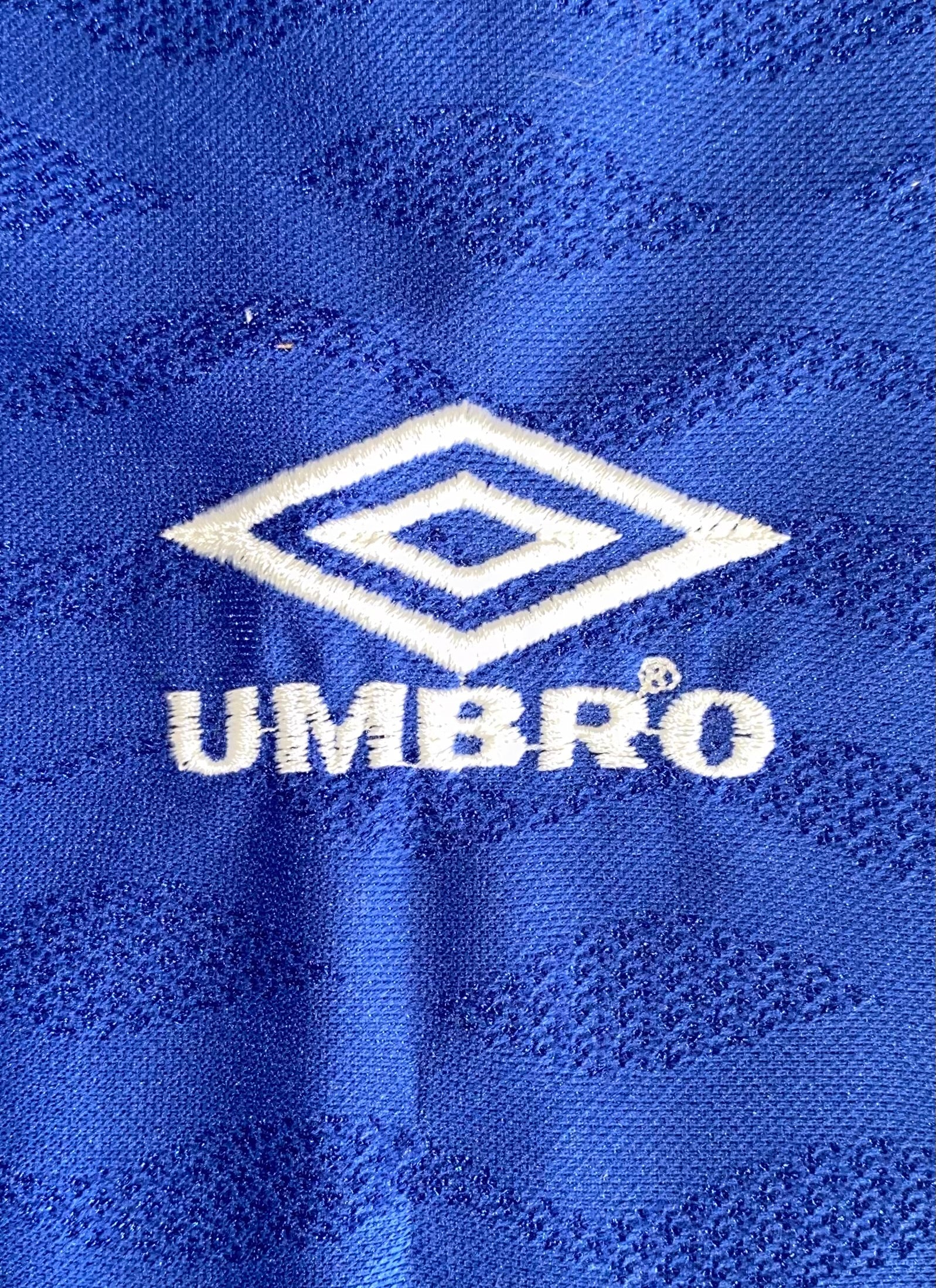 1995/96 OLDHAM ATHLETIC MATCH WORN HOME SHIRT #5