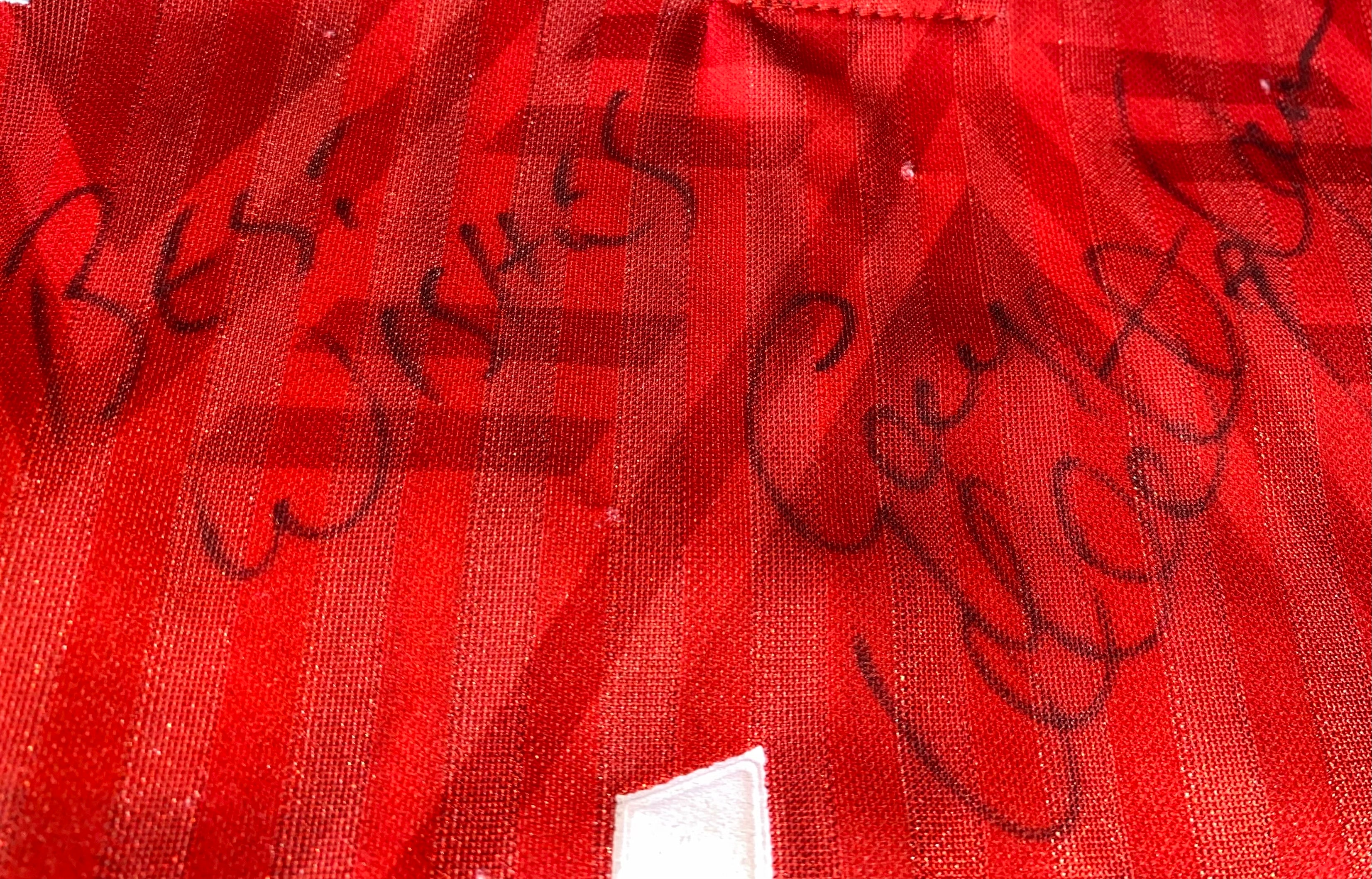 1991/92 MATCHWORN AND SIGNED PORTSMOUTH AWAY SHIRT (GUY WHITTINGHAM #10)