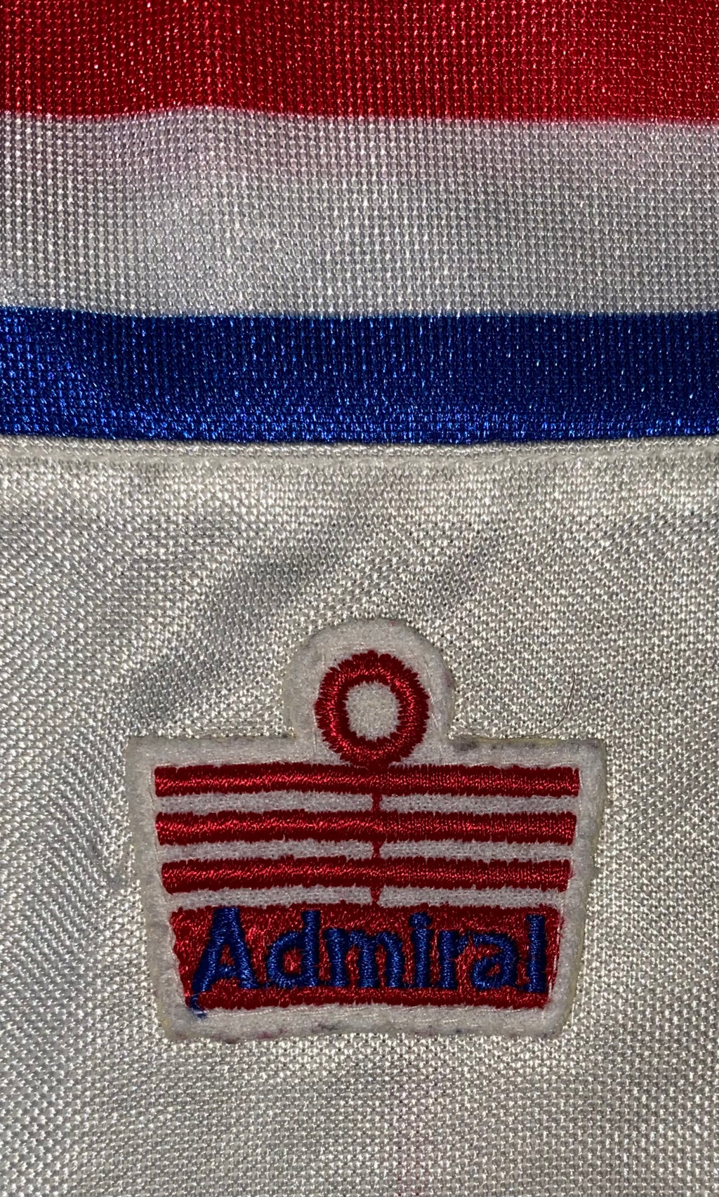 ENGLAND 1980-83 ADMIRAL MATCH WORN YOUTH SHIRT #14