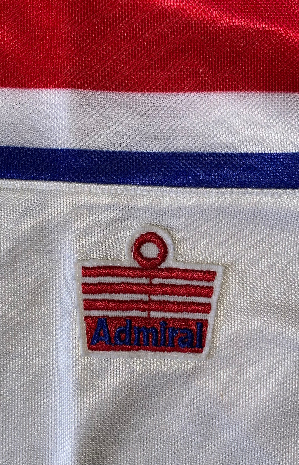ENGLAND 1980-83 ADMIRAL MATCH WORN YOUTH SHIRT #2