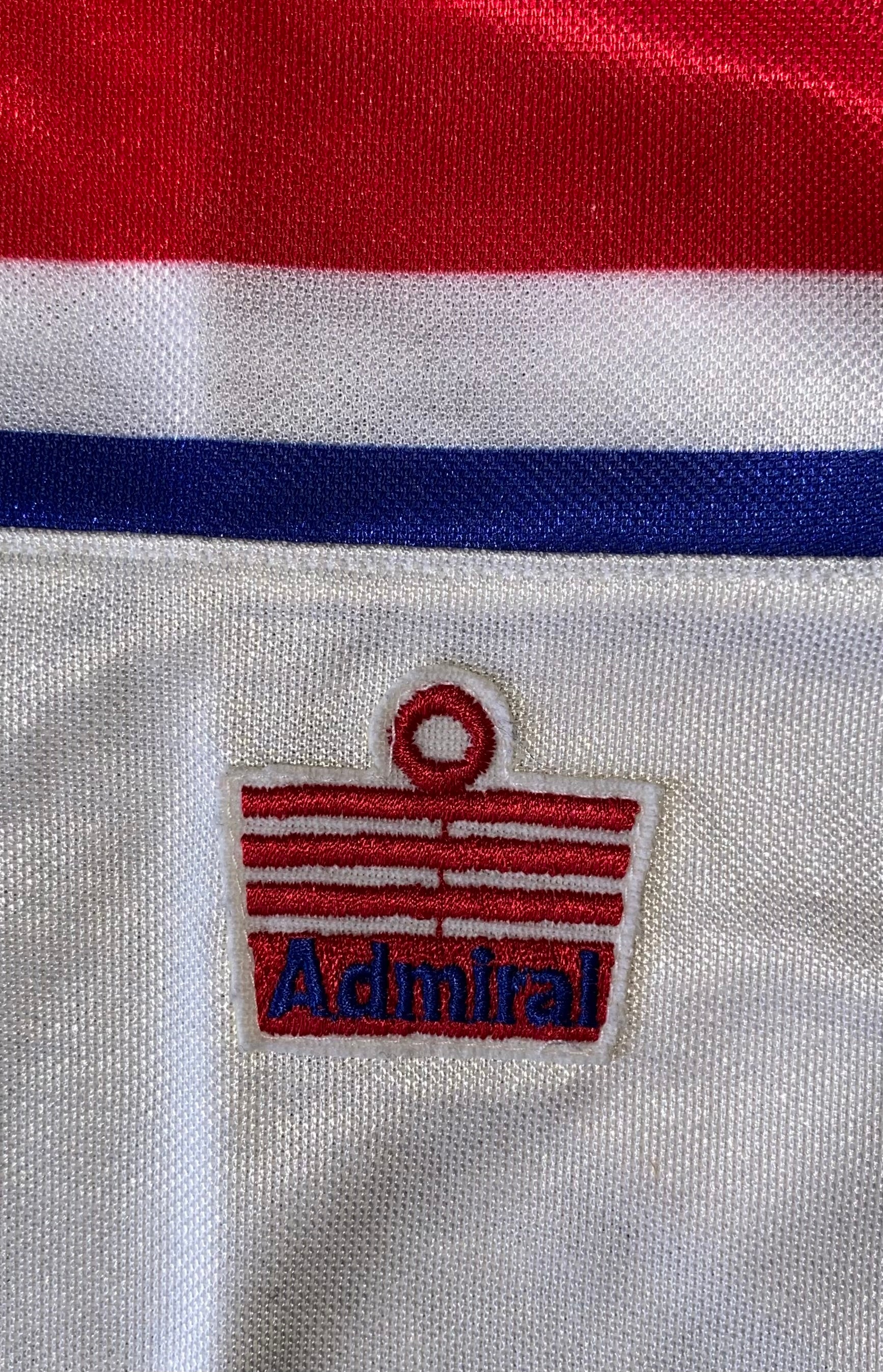 ENGLAND 1980-83 ADMIRAL MATCH WORN YOUTH SHIRT #2