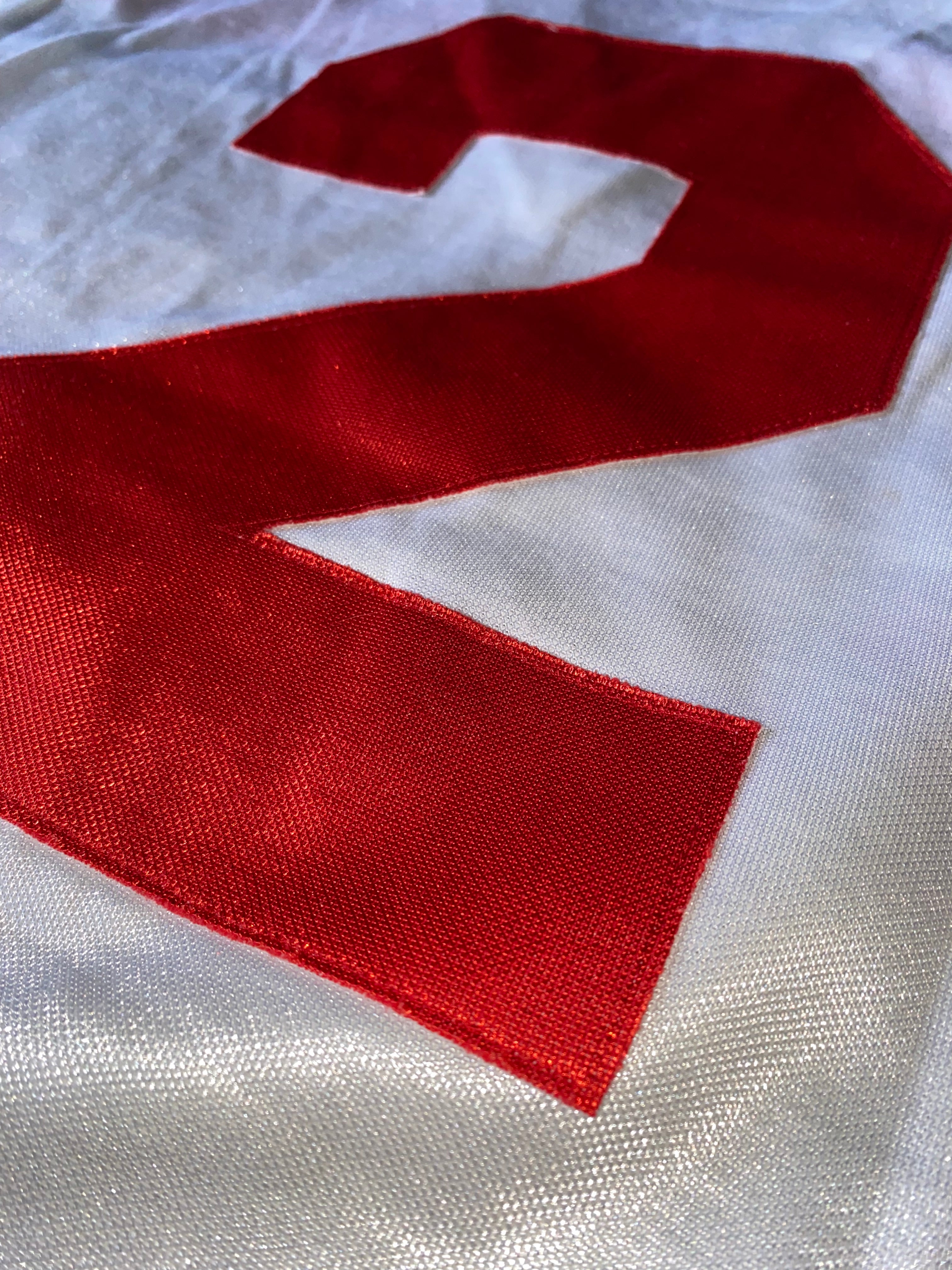 ENGLAND 1980-83 ADMIRAL MATCH WORN YOUTH SHIRT #2
