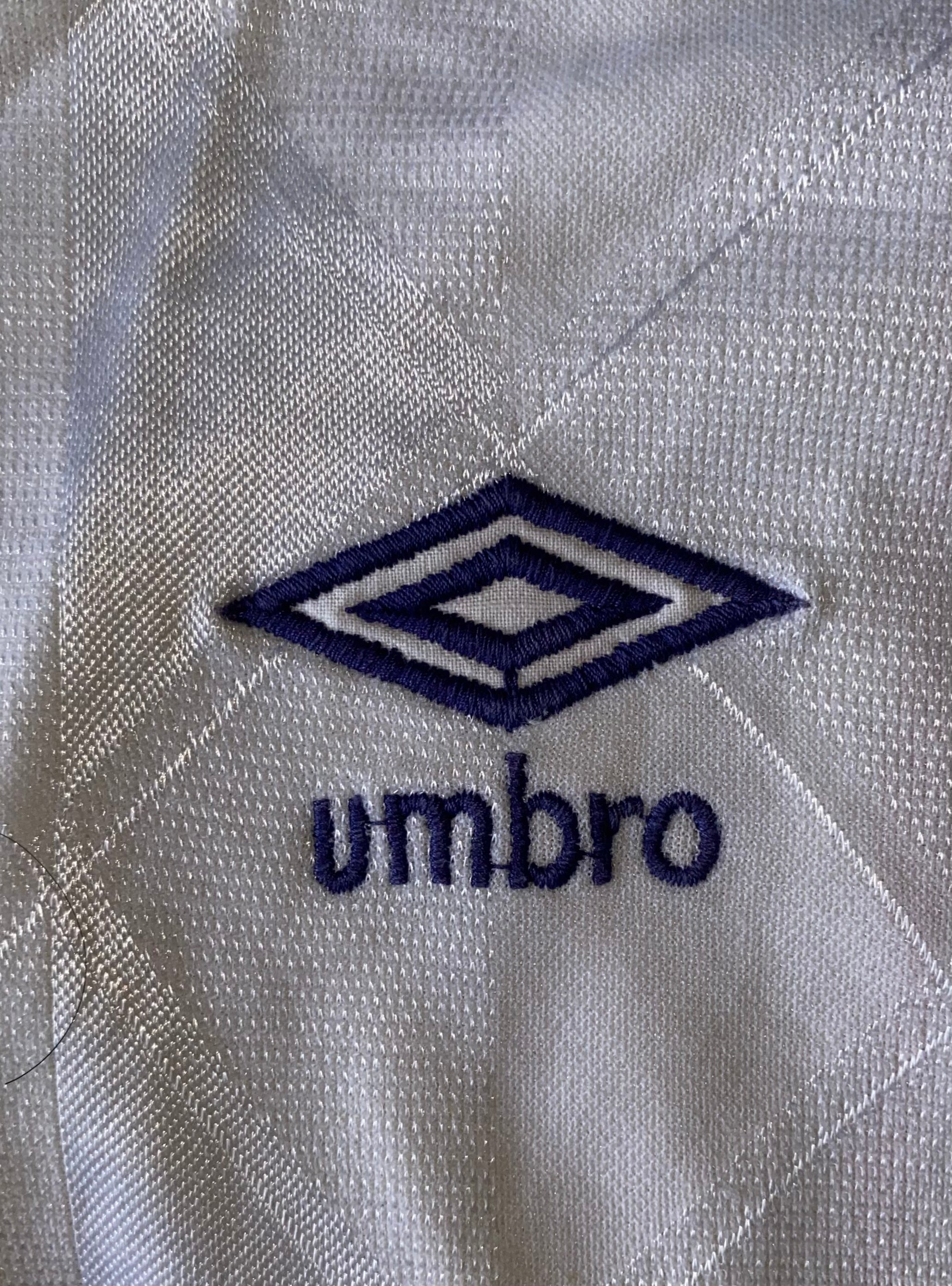 1988 UMBRO ENGLAND U18 MATCH WORN SHIRT #9