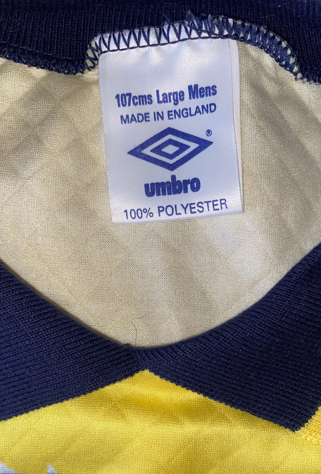 1992 SCOTLAND MATCH ISSUE UMBRO GOALKEEPERS SHIRT GORAM #12