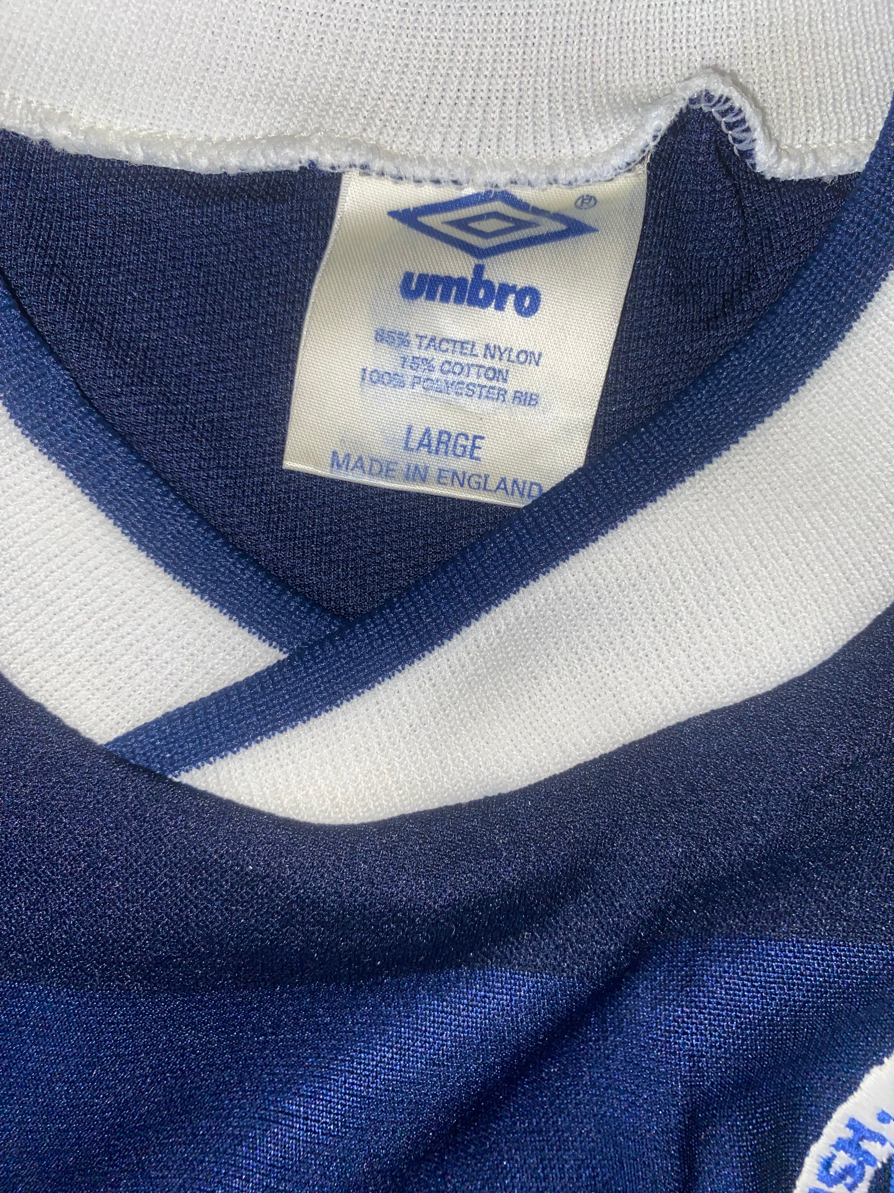 1985-86 SCOTLAND MATCH ISSUE HOME L/S SHIRT (ALBISTON #19)
