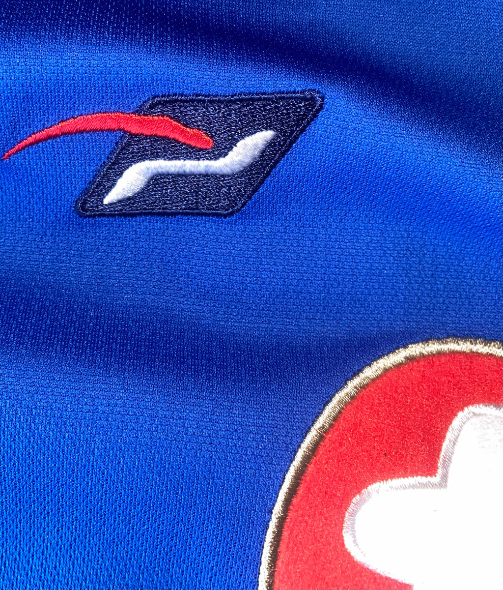 2004/05 PORTSMOUTH MATCH WORN HOME SHIRT (STONE #8)