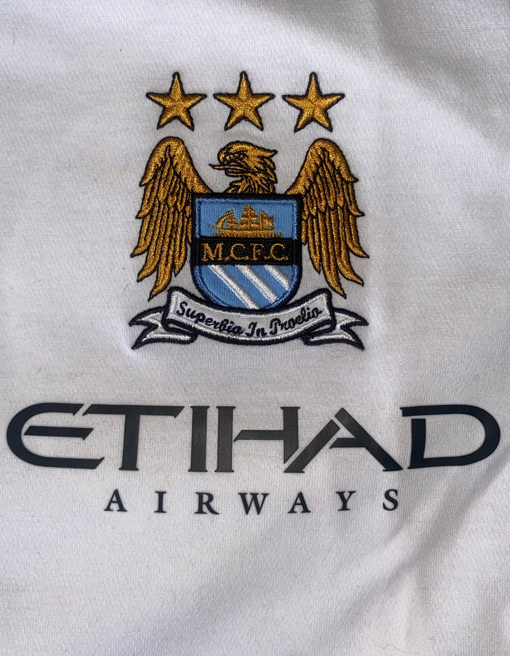 2009/10 MANCHESTER CITY PREMIER LEAGUE MATCH ISSUE 3RD SHIRT (CLAYTON #31)