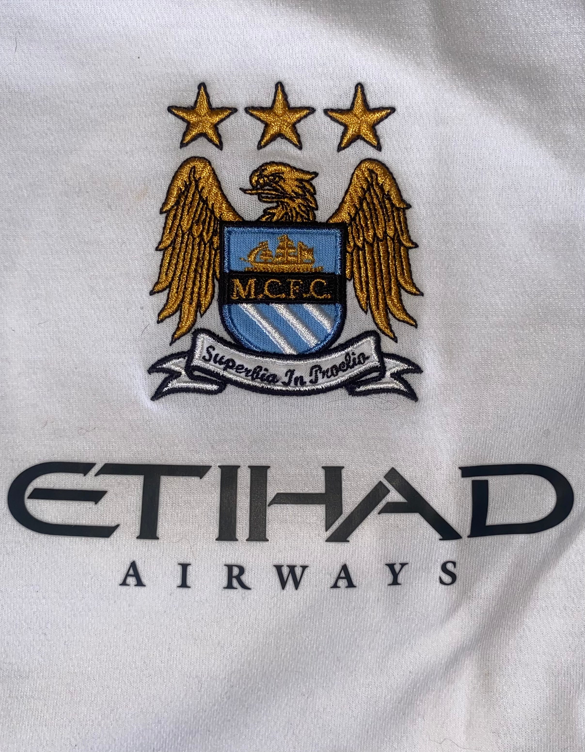 2009/10 MANCHESTER CITY PREMIER LEAGUE MATCH ISSUE 3RD SHIRT (CLAYTON #31)