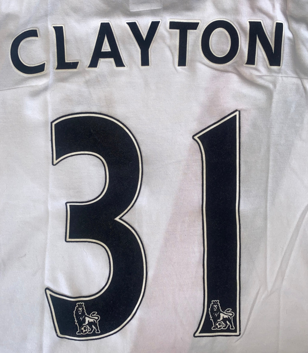 2009/10 MANCHESTER CITY PREMIER LEAGUE MATCH ISSUE 3RD SHIRT (CLAYTON #31)
