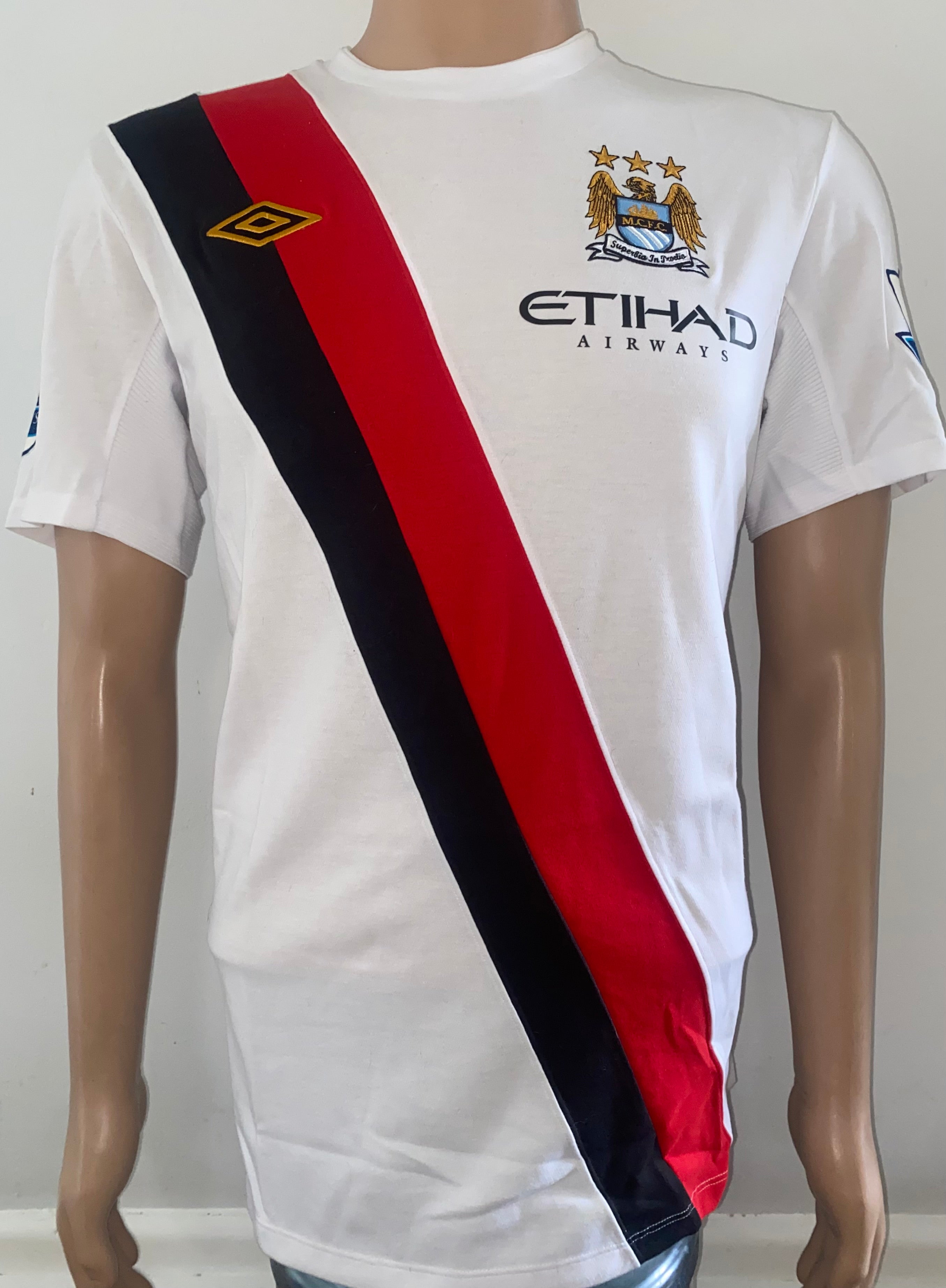 2009/10 MANCHESTER CITY PREMIER LEAGUE MATCH ISSUE 3RD SHIRT (CLAYTON #31)