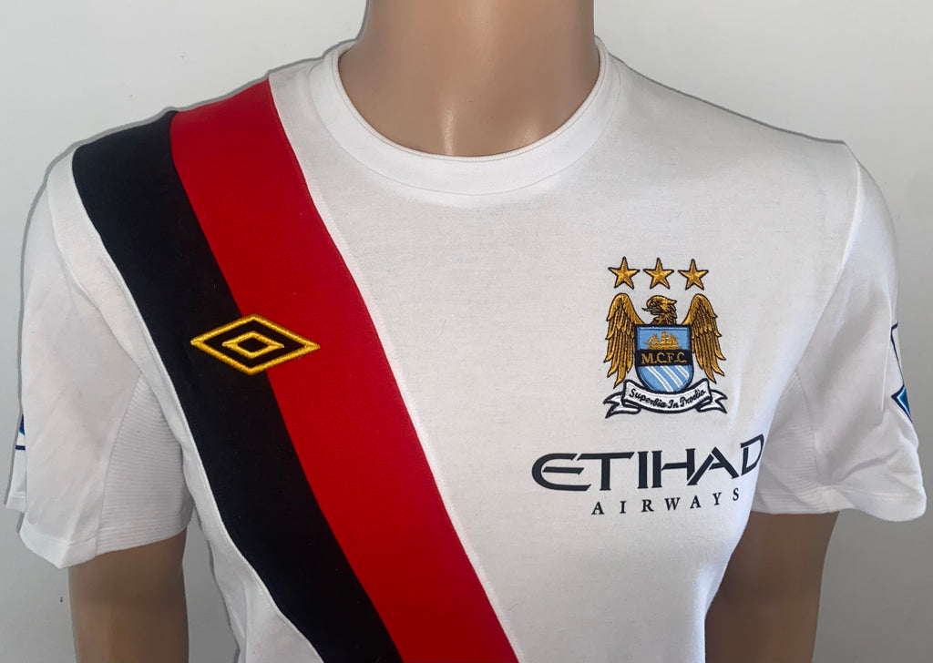 2009/10 MANCHESTER CITY PREMIER LEAGUE MATCH ISSUE 3RD SHIRT (CLAYTON #31)
