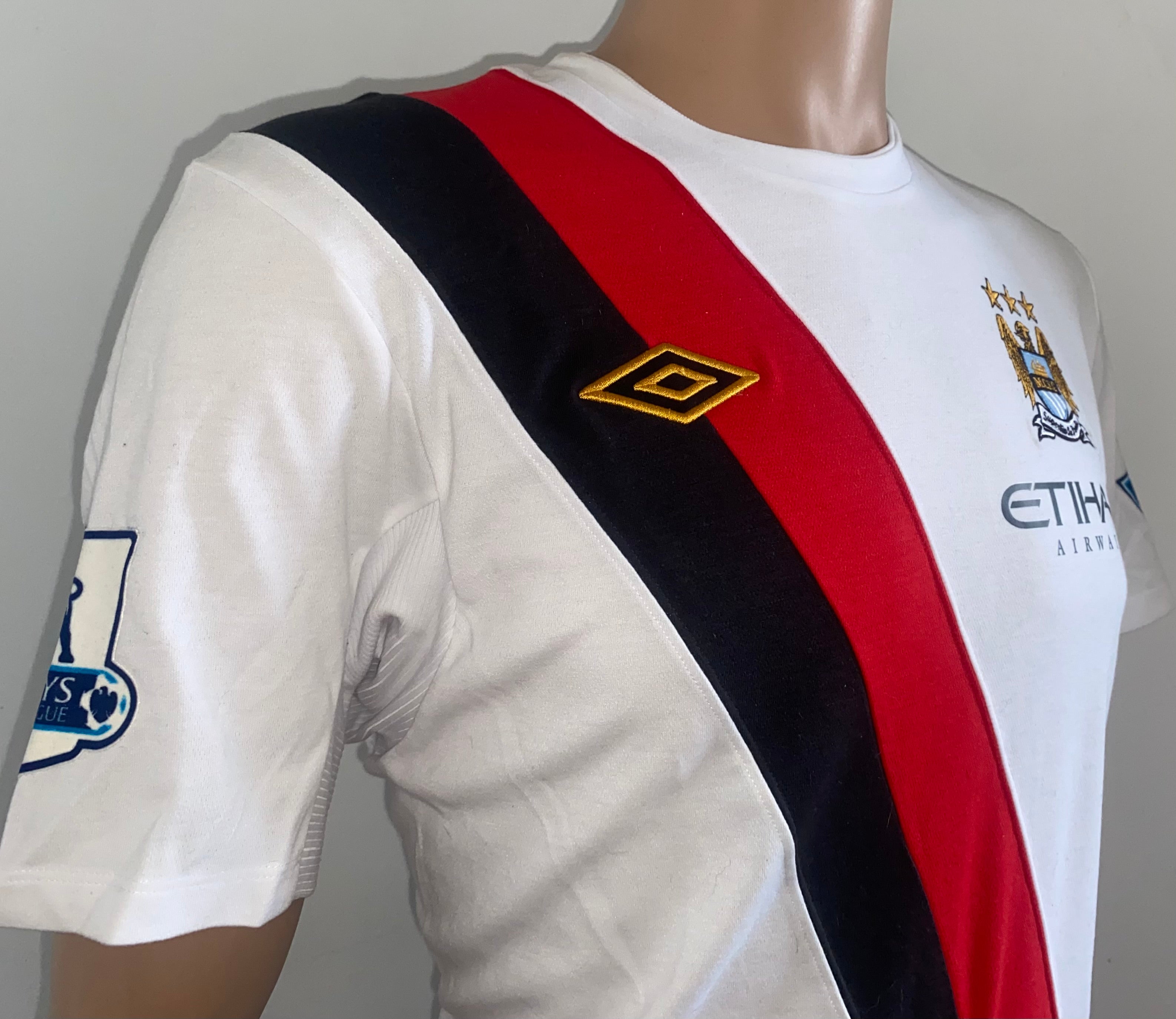 2009/10 MANCHESTER CITY PREMIER LEAGUE MATCH ISSUE 3RD SHIRT (CLAYTON #31)