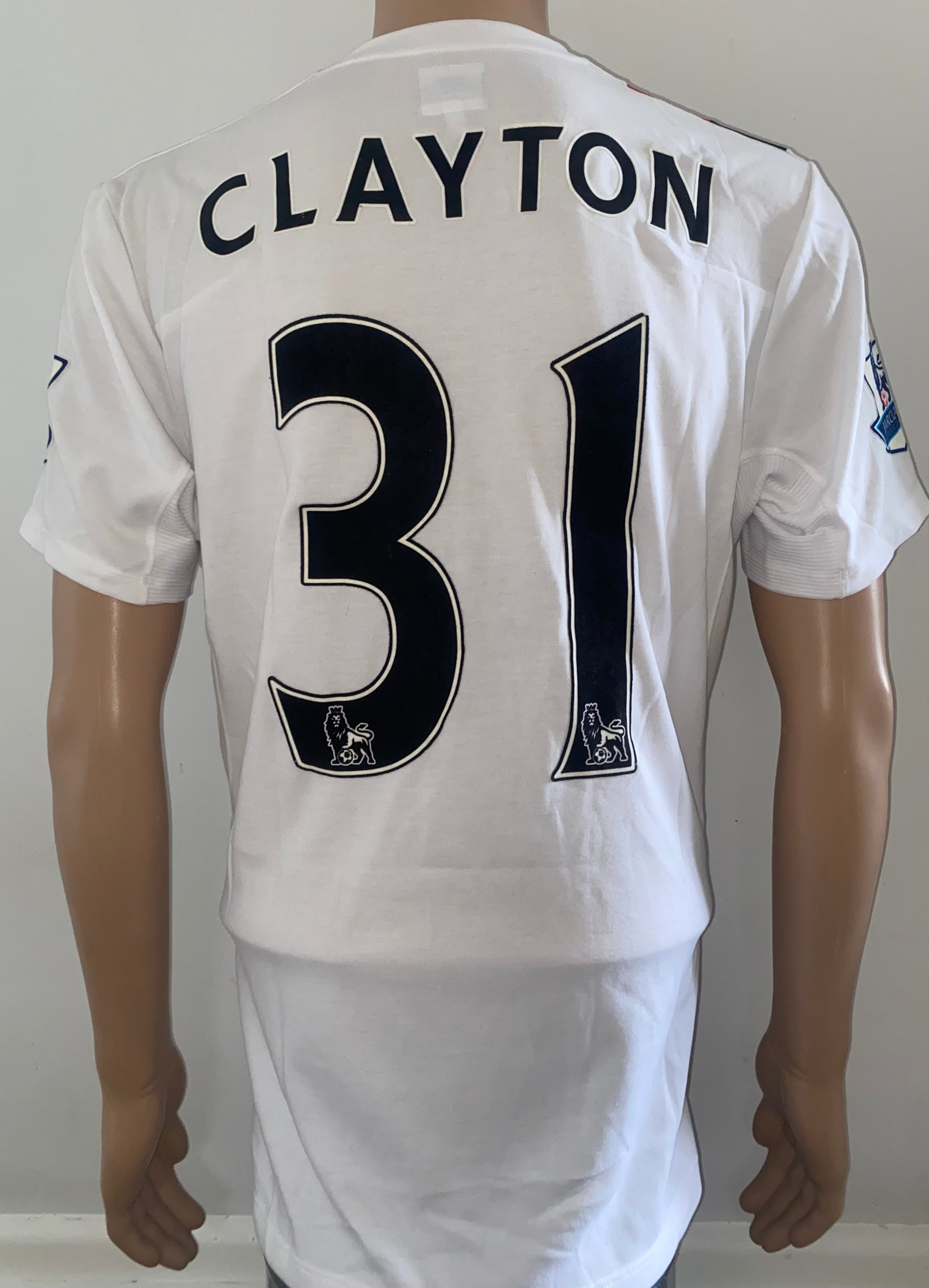 2009/10 MANCHESTER CITY PREMIER LEAGUE MATCH ISSUE 3RD SHIRT (CLAYTON #31)