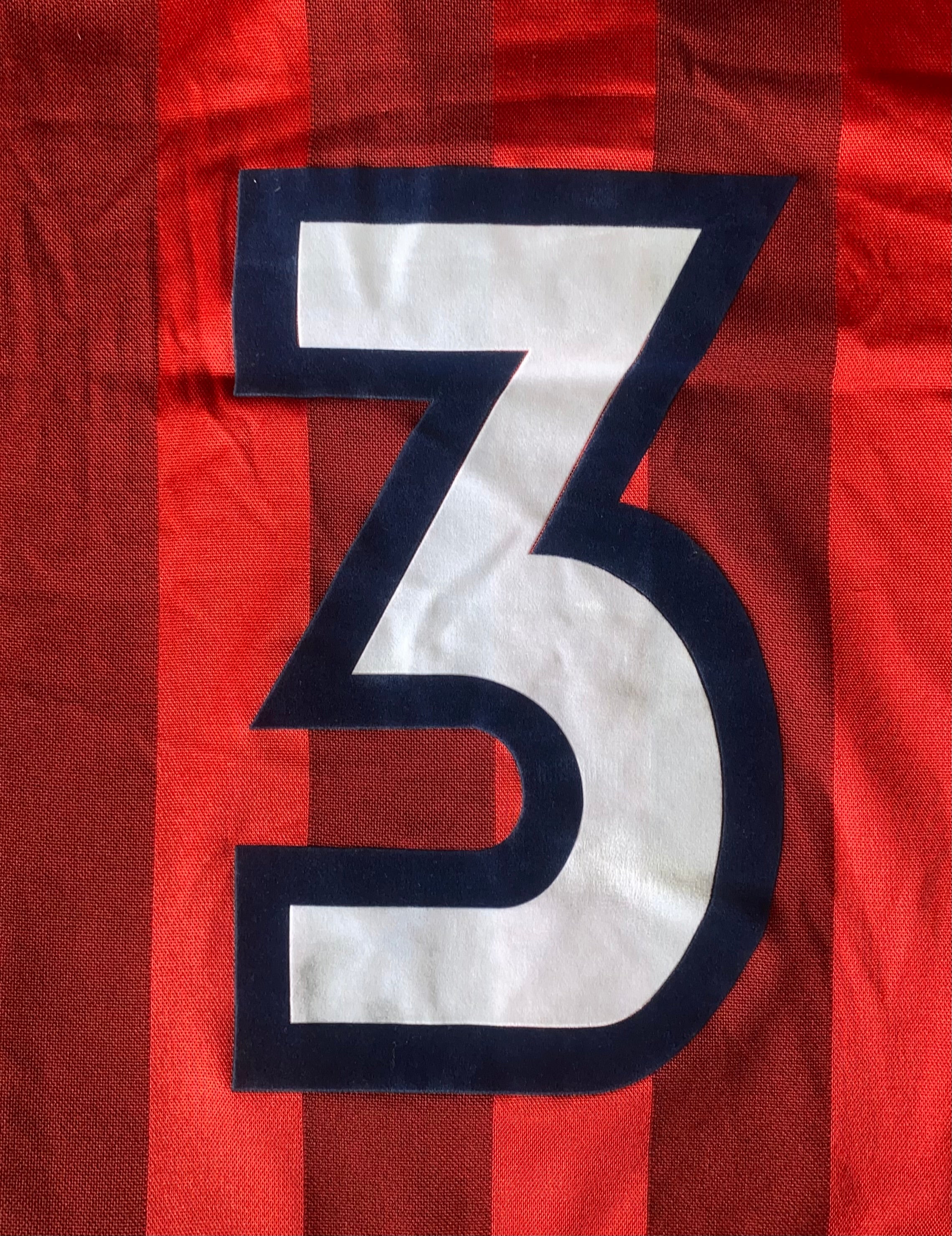 1997 ENGLAND UNDER 18 MATCH WORN UMBRO AWAY SHIRT #3