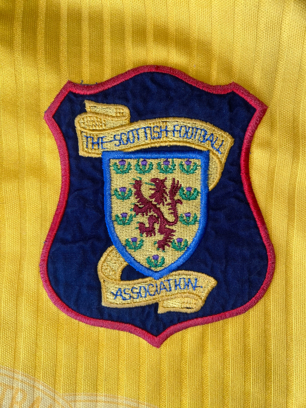 1998 SCOTLAND MATCHWORN UMBRO AWAY SHIRT #3