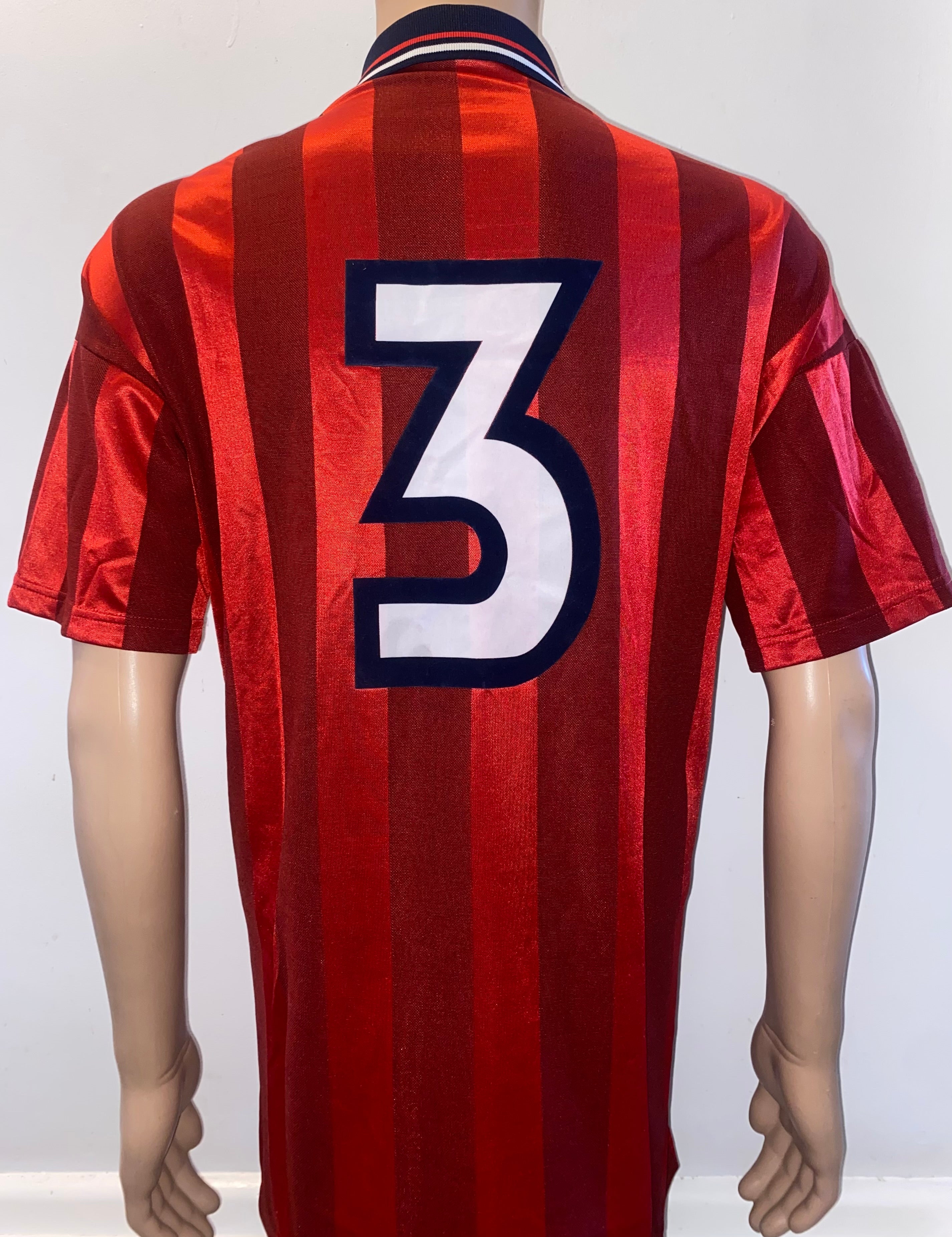 1997 ENGLAND UNDER 18 MATCH WORN UMBRO AWAY SHIRT #3