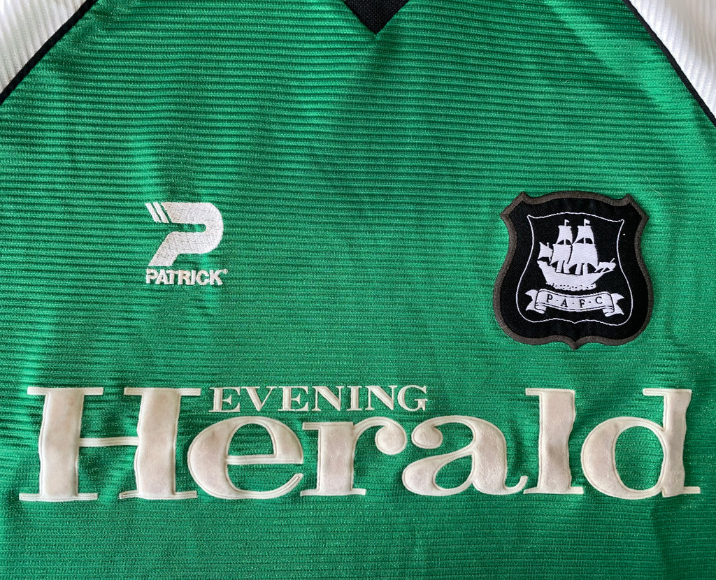 1999/2000 PLYMOUTH ARGYLE PATRICK MATCH WORN HOME SHIRT (#3)