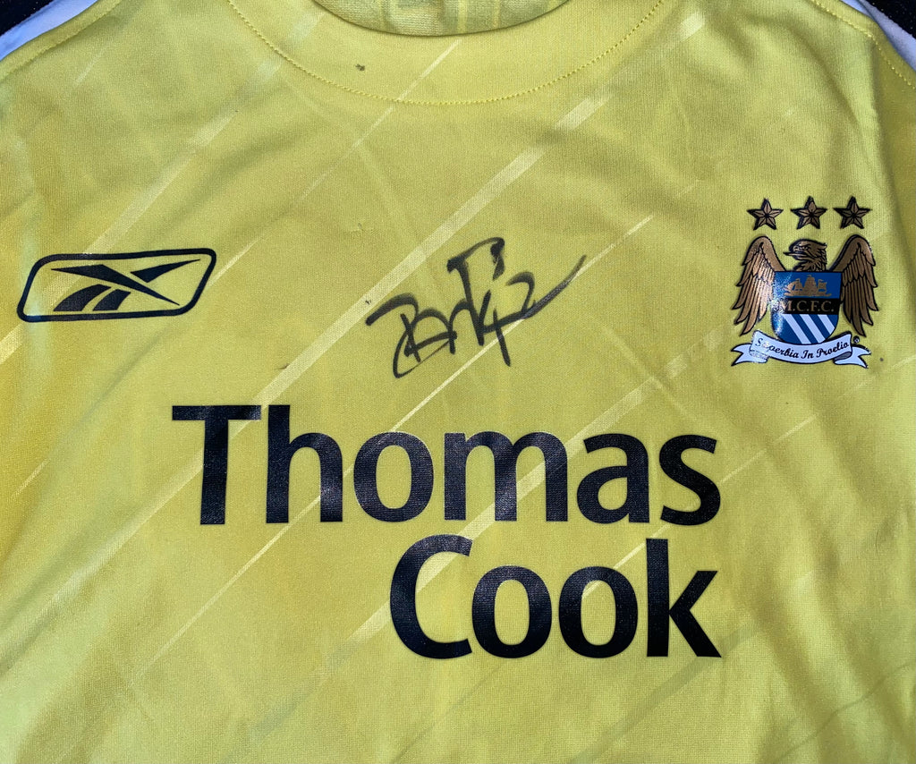 2006/07 MANCHESTER CITY MATCH ISSUE HOME SHIRT (BRADLEY WRIGHT PHILLIPS #42)