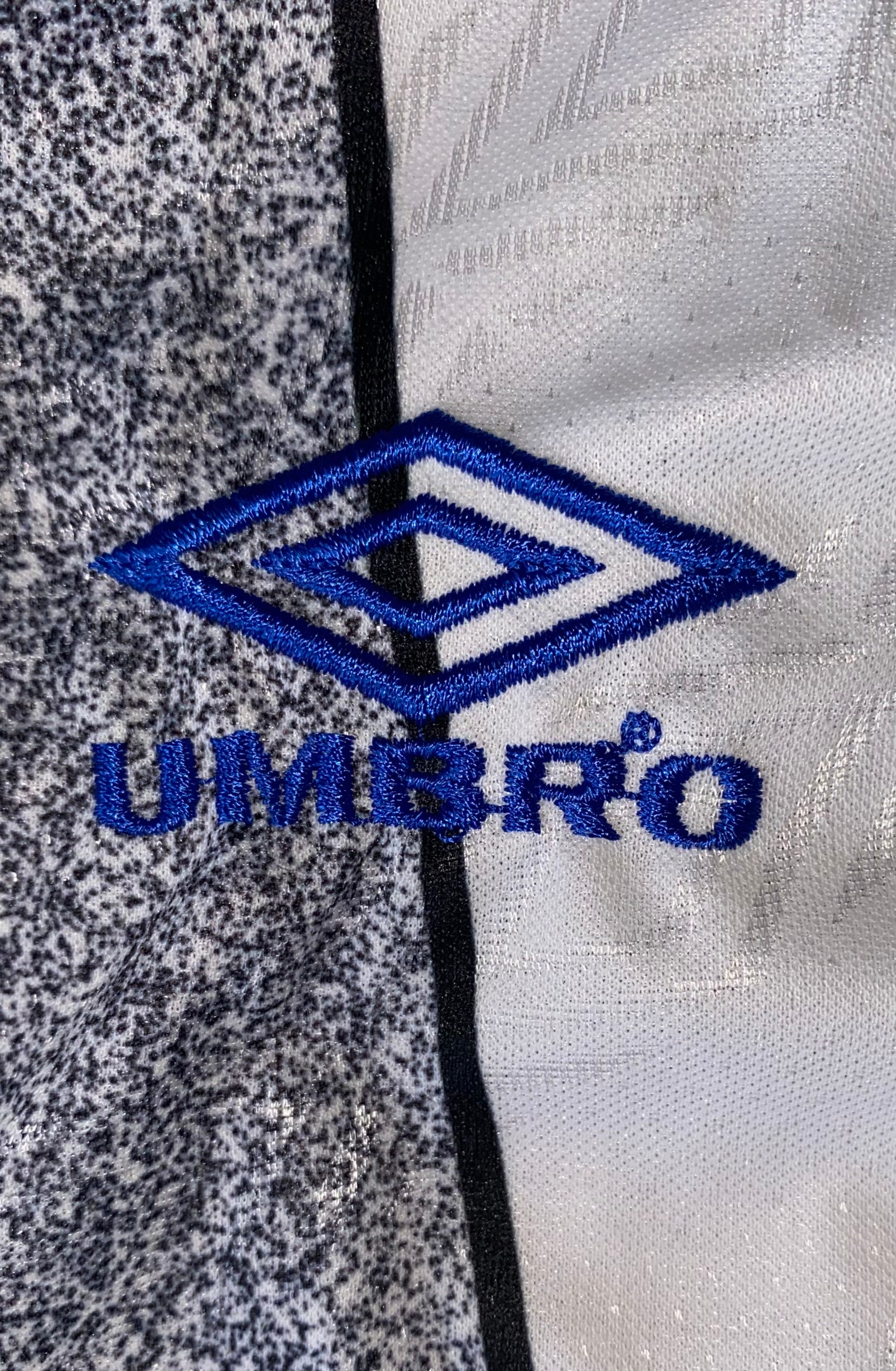 1995/96 EVERTON MATCH WORN AWAY SHIRT (ALLEN #26)