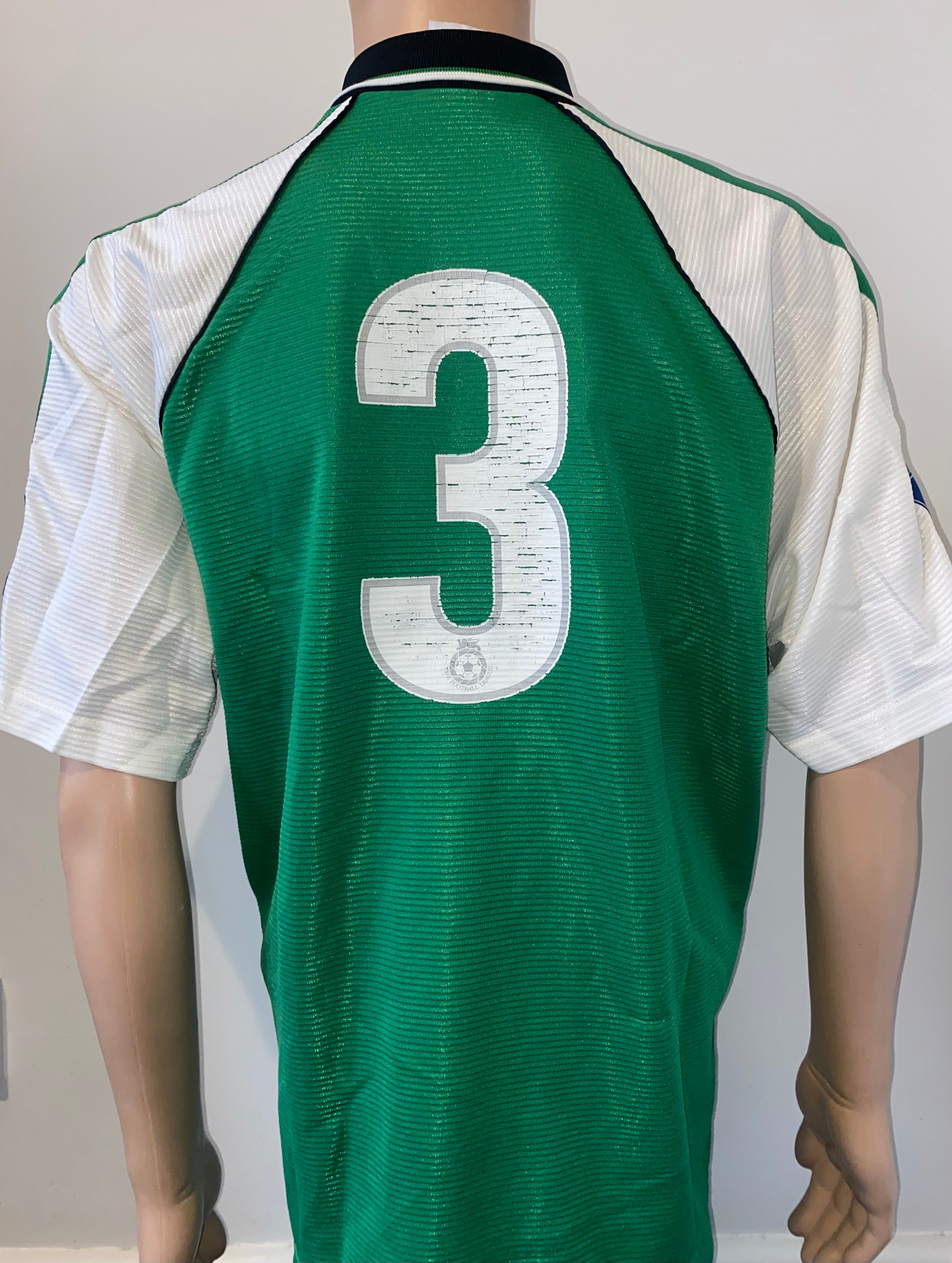 1999/2000 PLYMOUTH ARGYLE PATRICK MATCH WORN HOME SHIRT (#3)