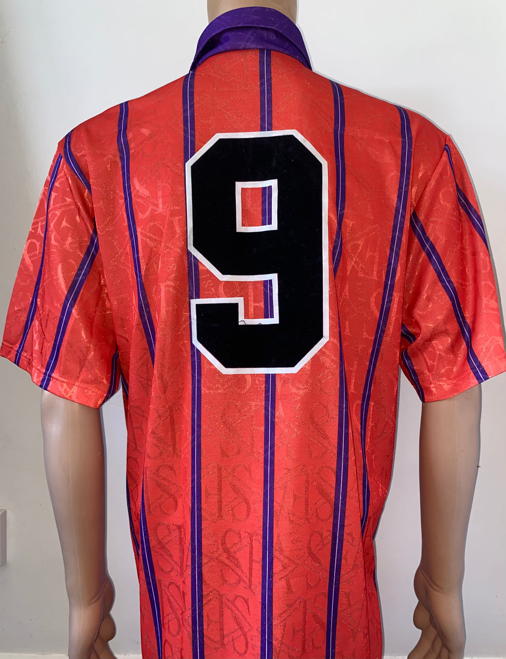 1993 MATCH WORN SCOTLAND AWAY SHIRT #9
