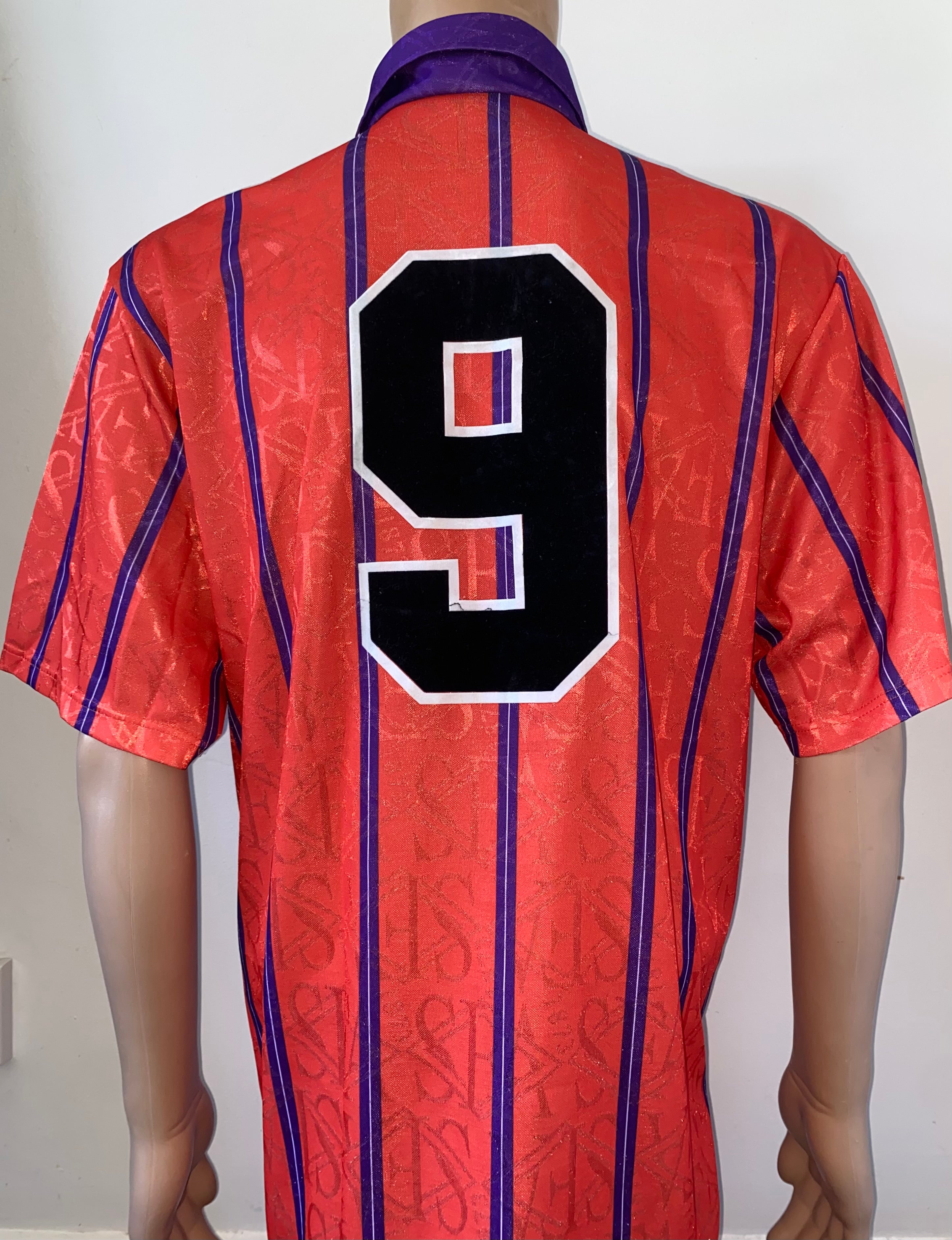 1993 MATCH WORN SCOTLAND AWAY SHIRT #9