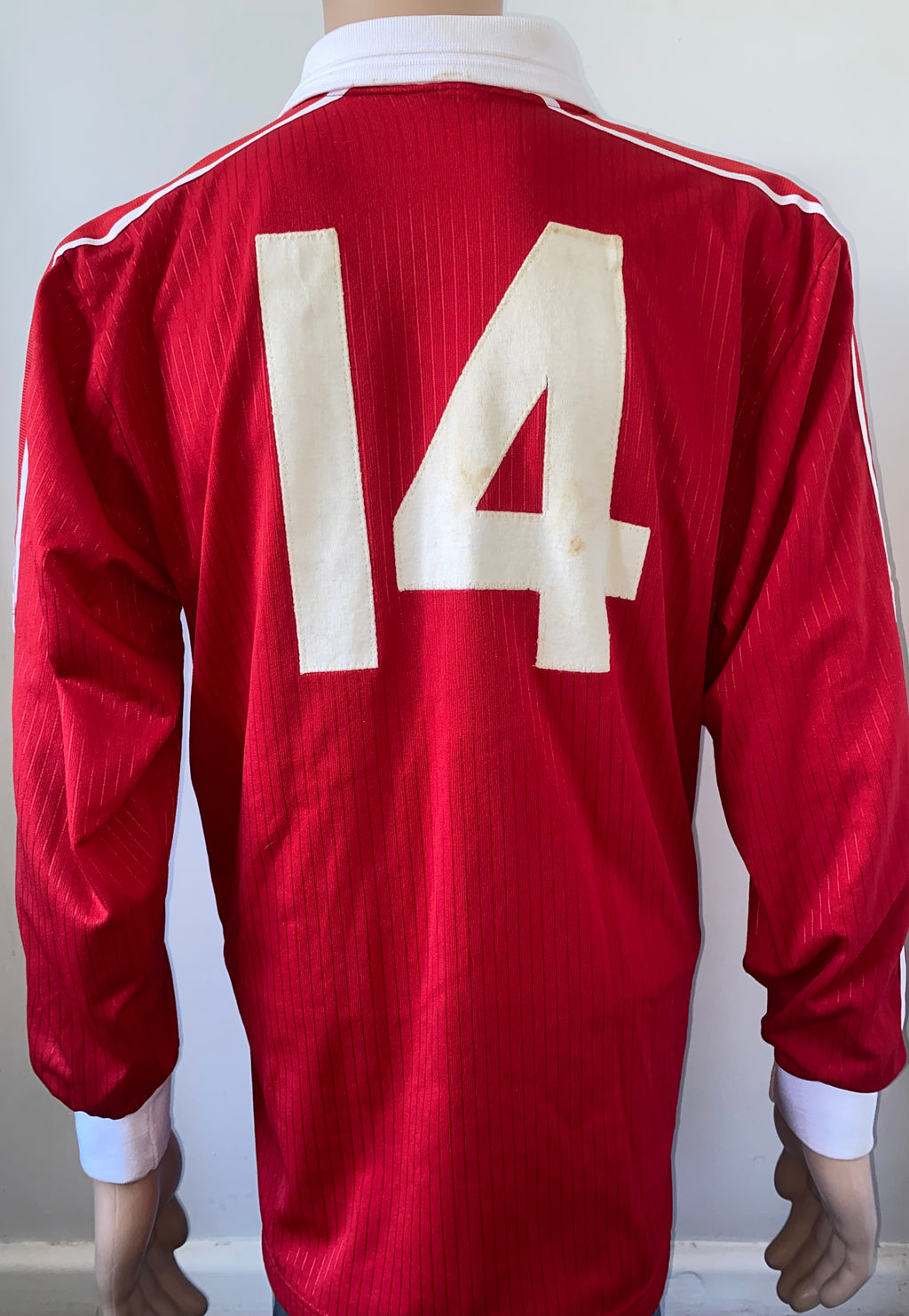 1994/95 BRISTOL CITY MATCH WORN HOME SHIRT PARTRIDGE #14