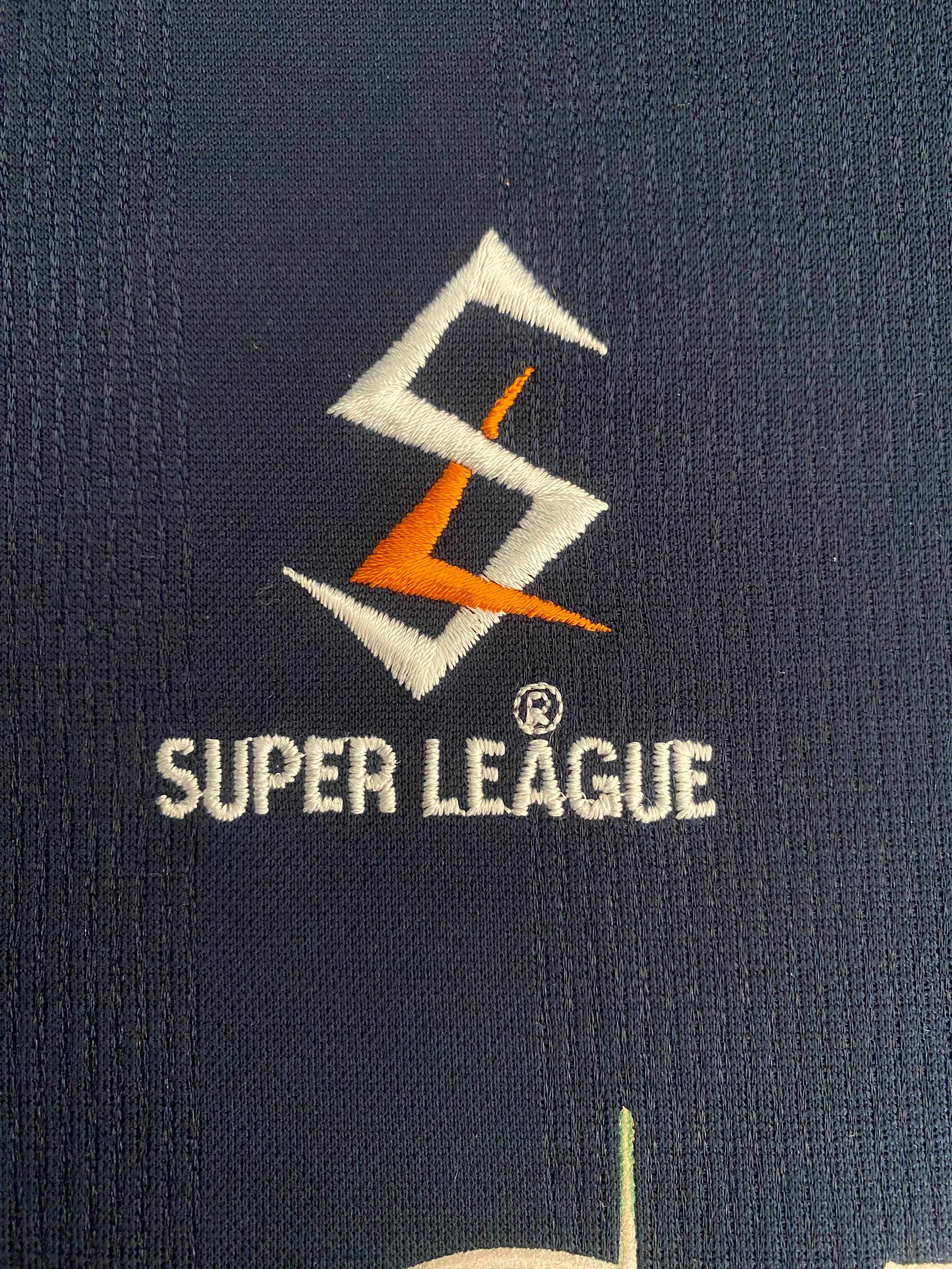 1999/2000 BLACKPOOL MATCH WORN AWAY SHIRT (THOMPSON #17)