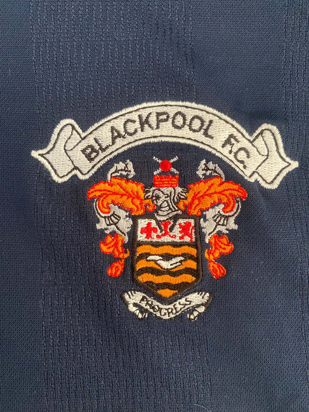 1999/2000 BLACKPOOL MATCH WORN AWAY SHIRT (THOMPSON #17)