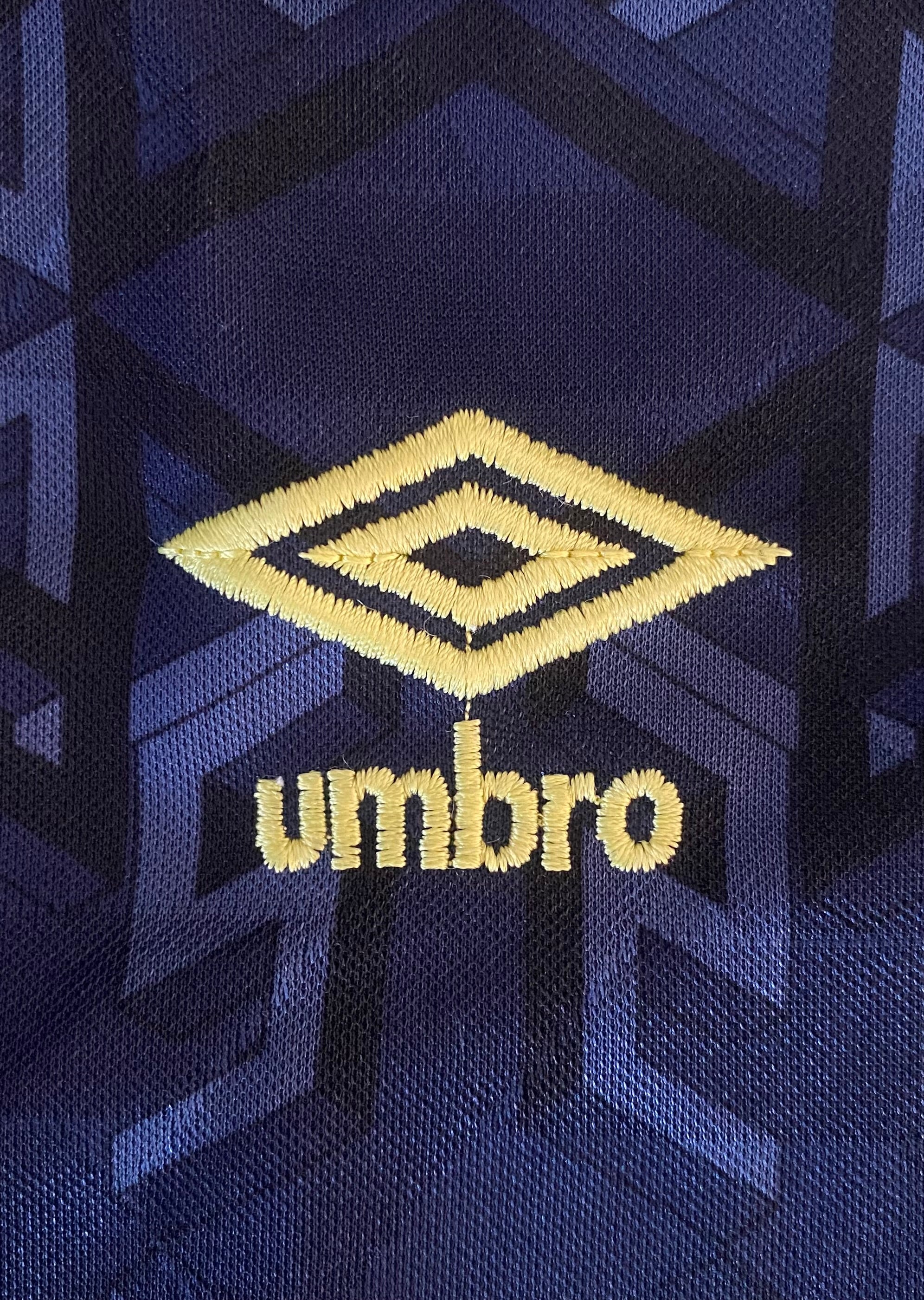 1992-1993 MATCH WORN SCOTLAND HOME SHIRT #8