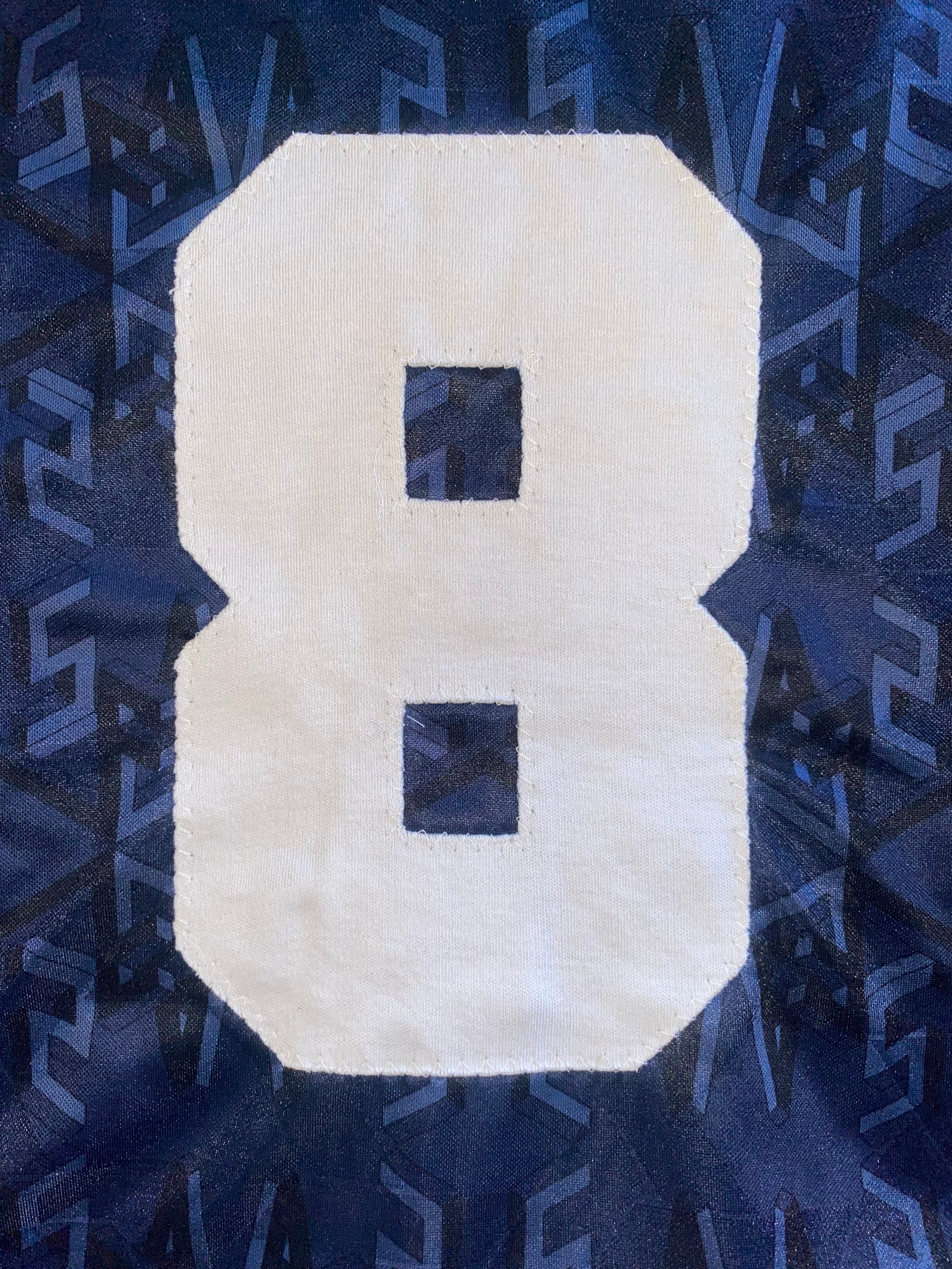 1992-1993 MATCH WORN SCOTLAND HOME SHIRT #8