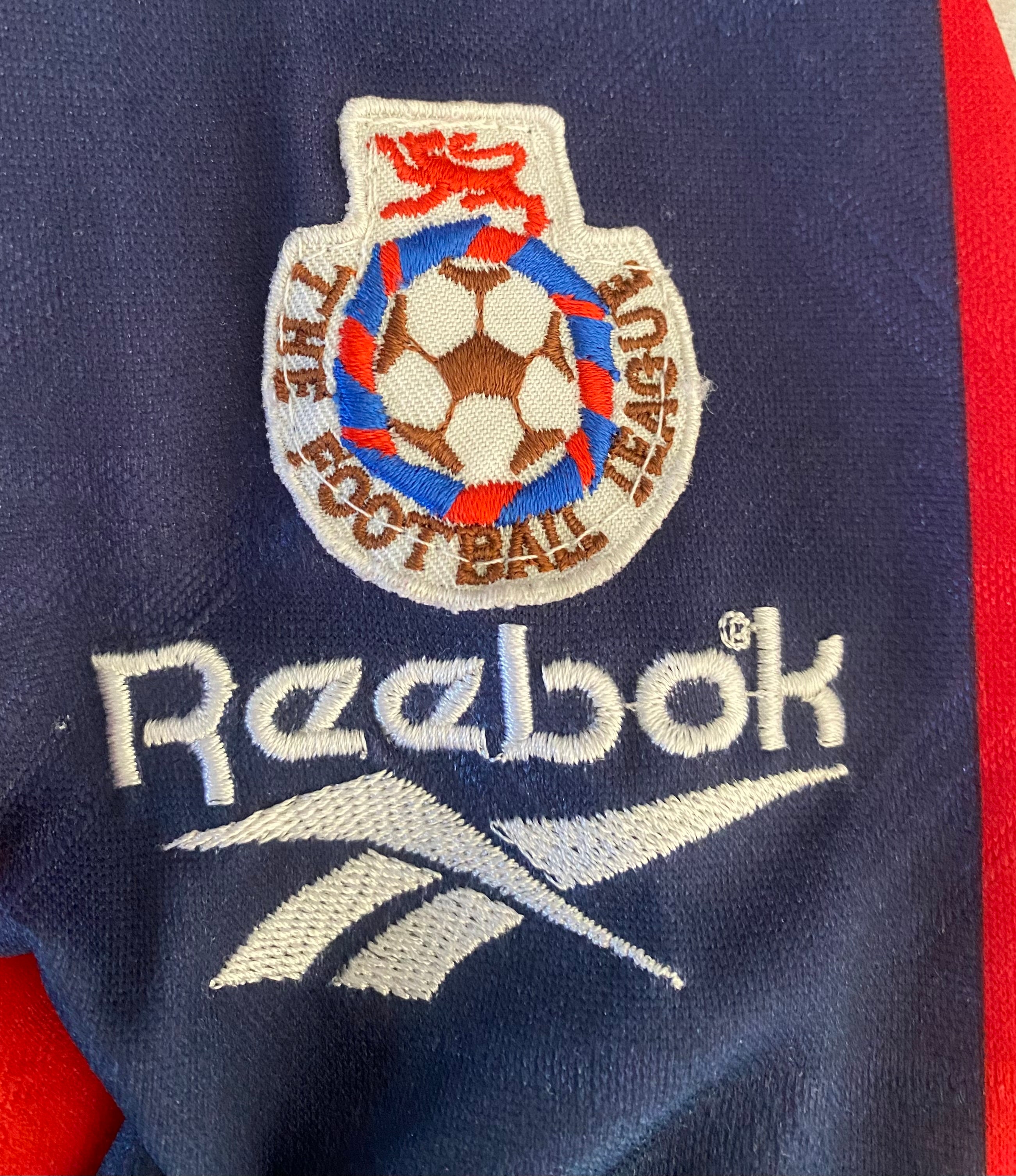 1994/9﻿5 BOLTON WANDERERS MATCH WORN SHIRT RICHARD SNEEKES #8