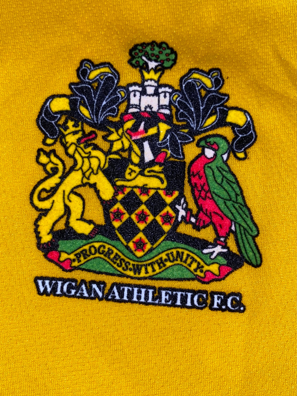 2005/06 WIGAN ATHLETIC MATCH WORN AWAY SHIRT (ROBERTS #30)